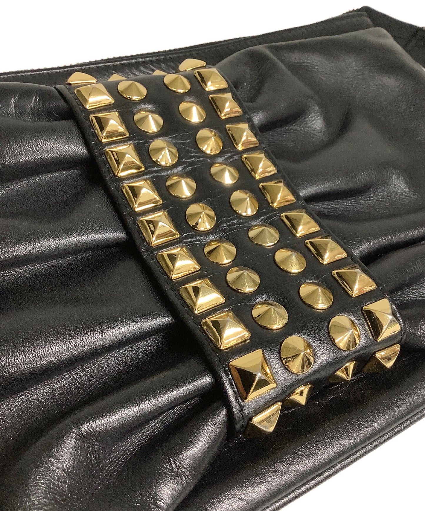 Junya Watanabe Comme Des Garcons Studded Clutch Bag JD-K207