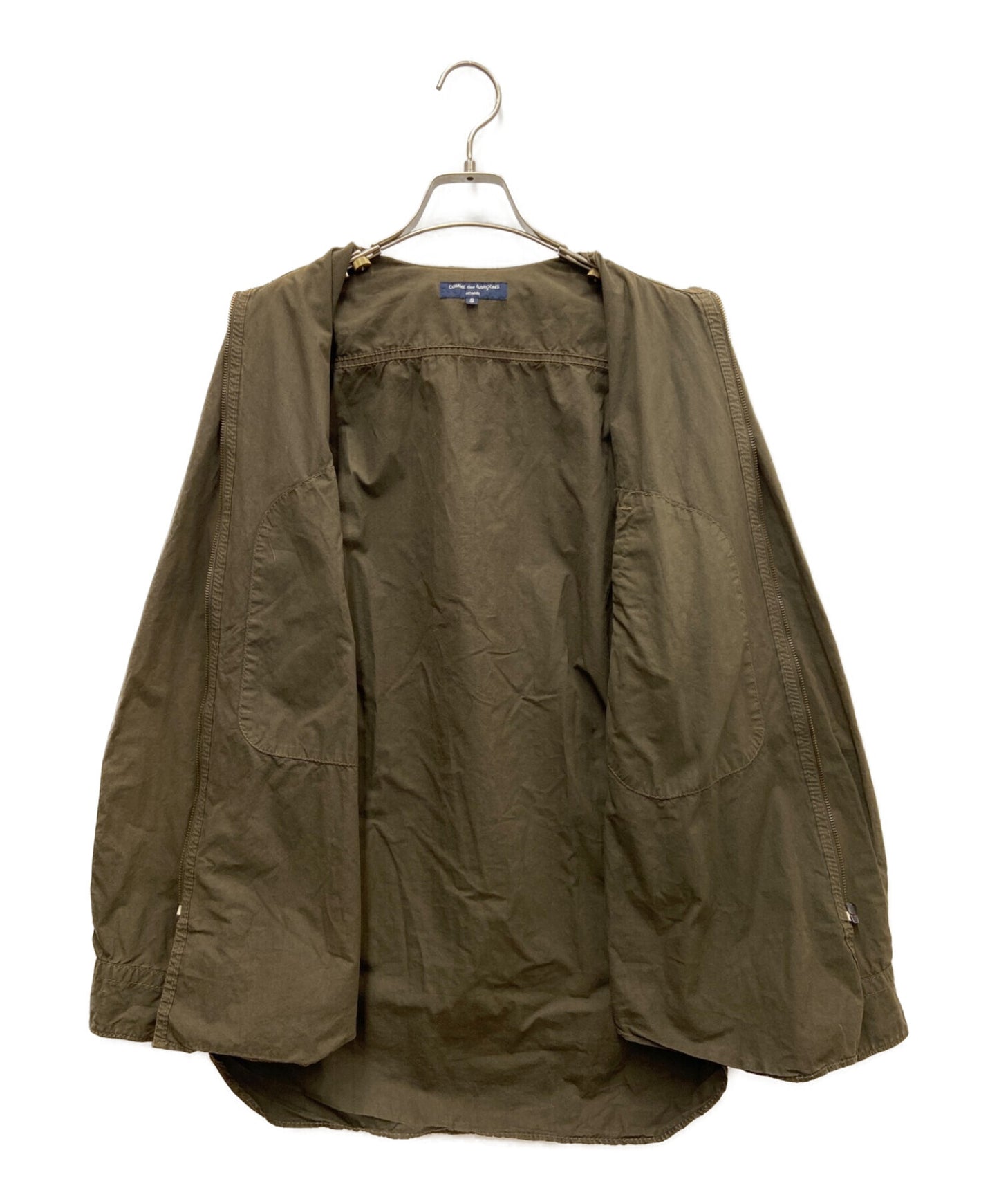COMME des GARCONS HOMME zip shirt jacket HT-B006