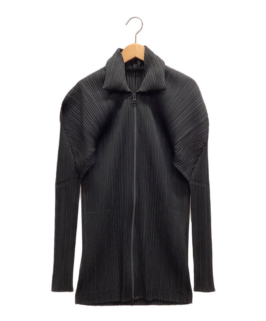 [Pre-owned] PLEATS PLEASE Zip-pleated Shirt