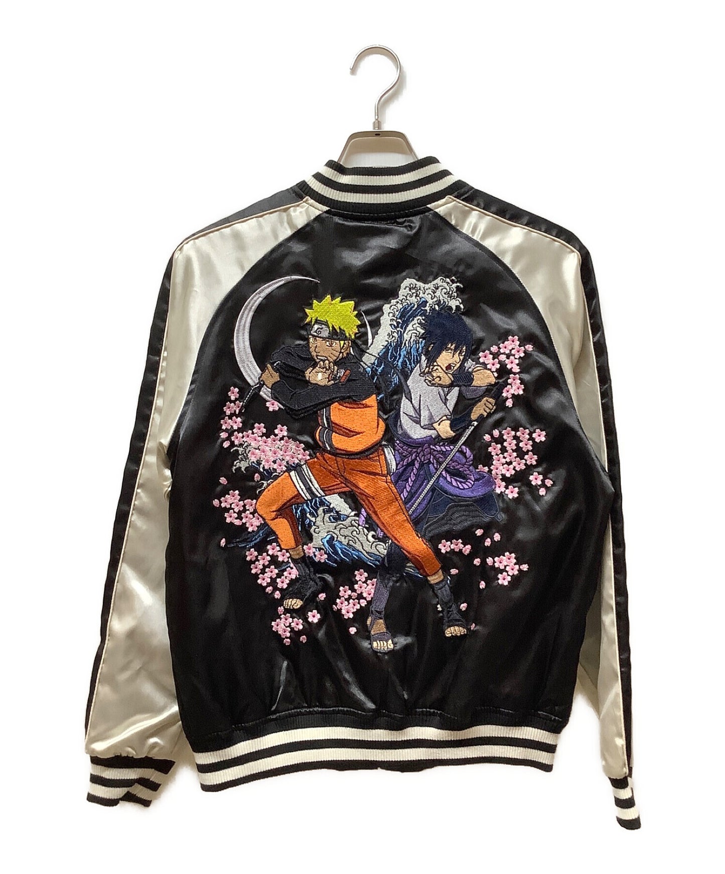Oboro x Naruto Shippuden Naruto & Sasuke Character Souvenir Jacket 9001821