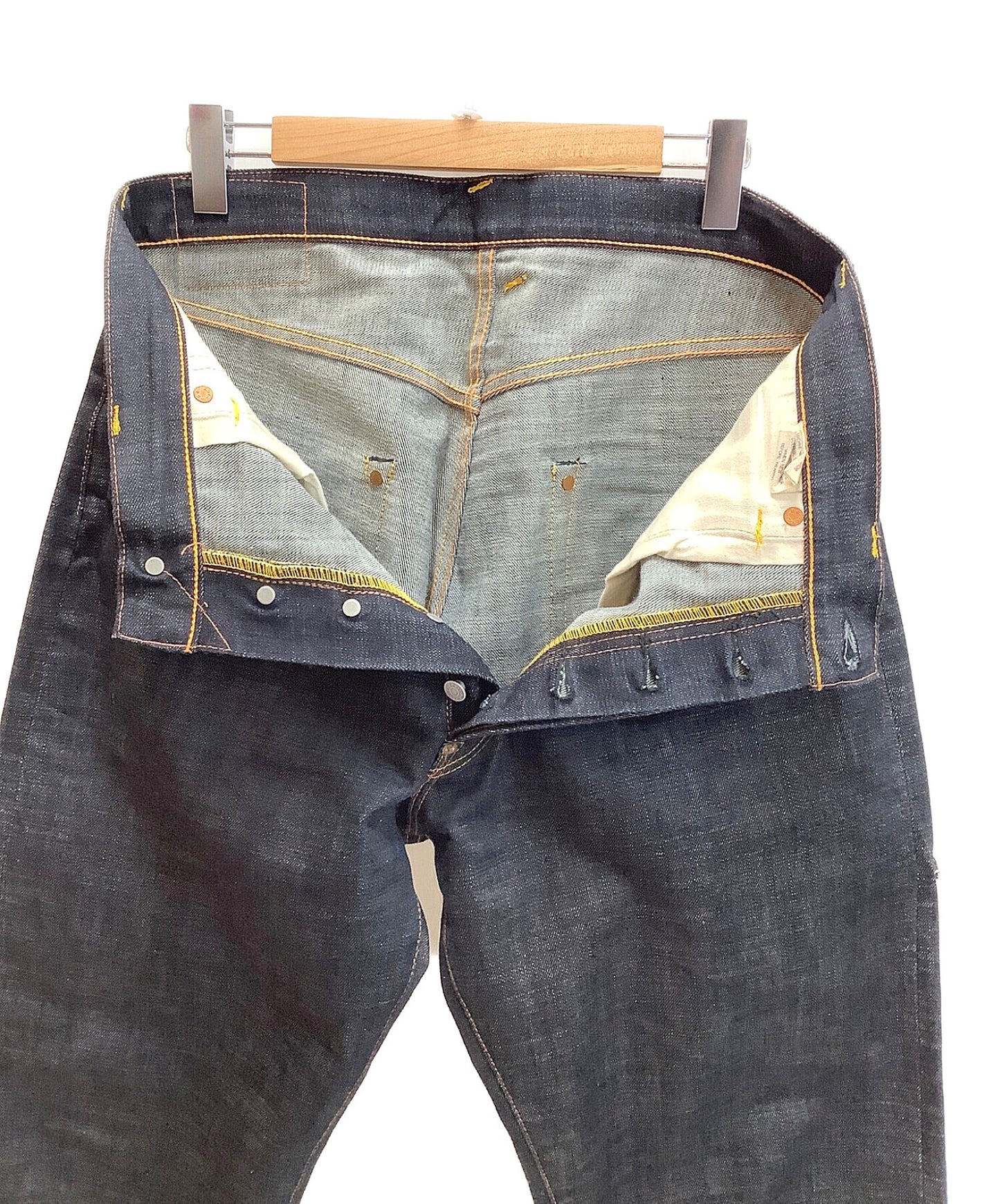 [Pre-owned] EVISU painted jeans