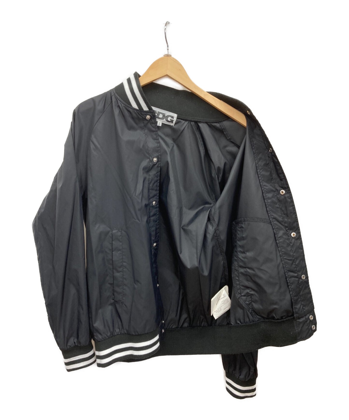 [Pre-owned] COMME des GARCONS Varsity jacket nylon jacket SZ-J006