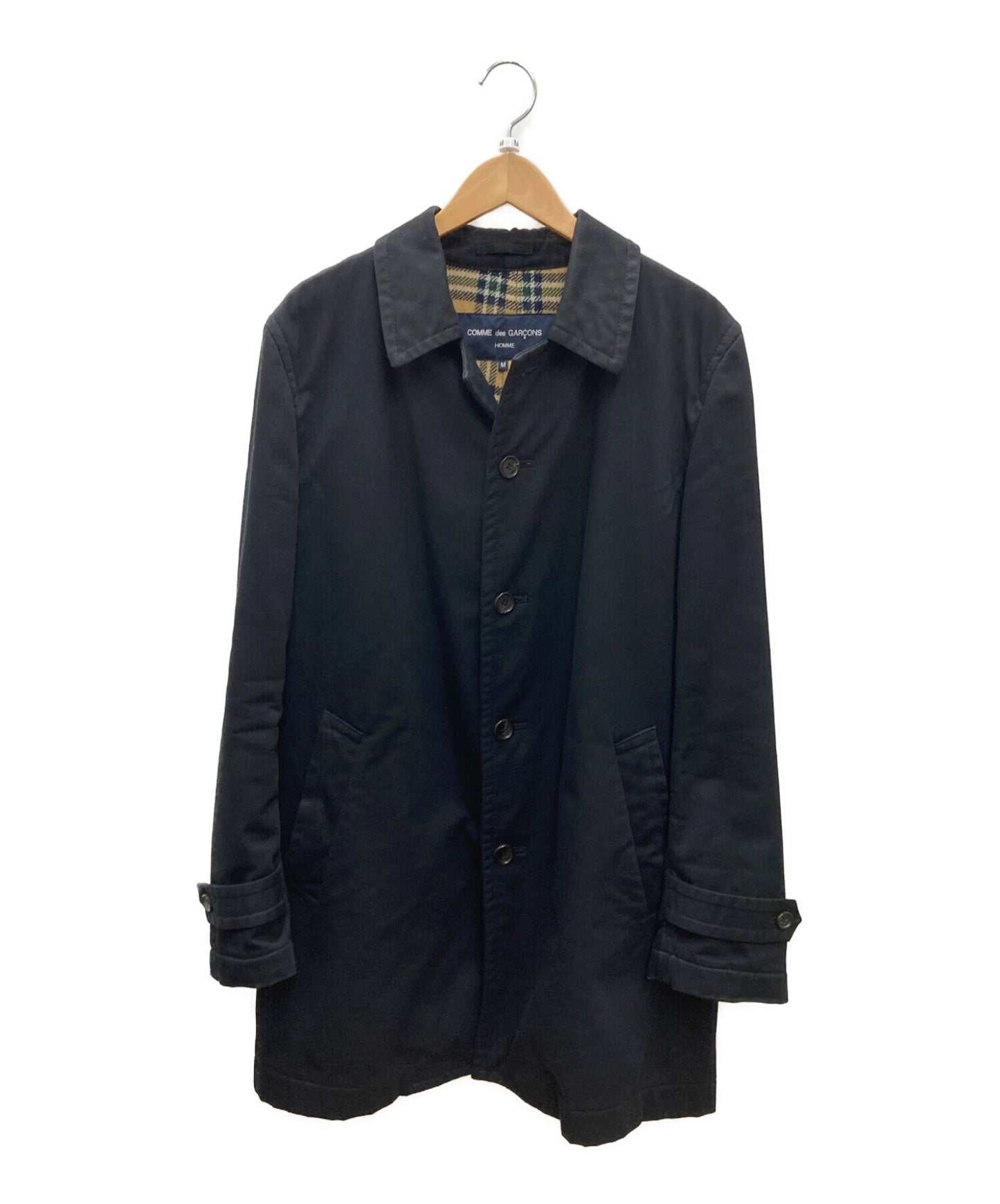 COMME des GARCONS HOMME Soutien Collar Coat | Archive Factory