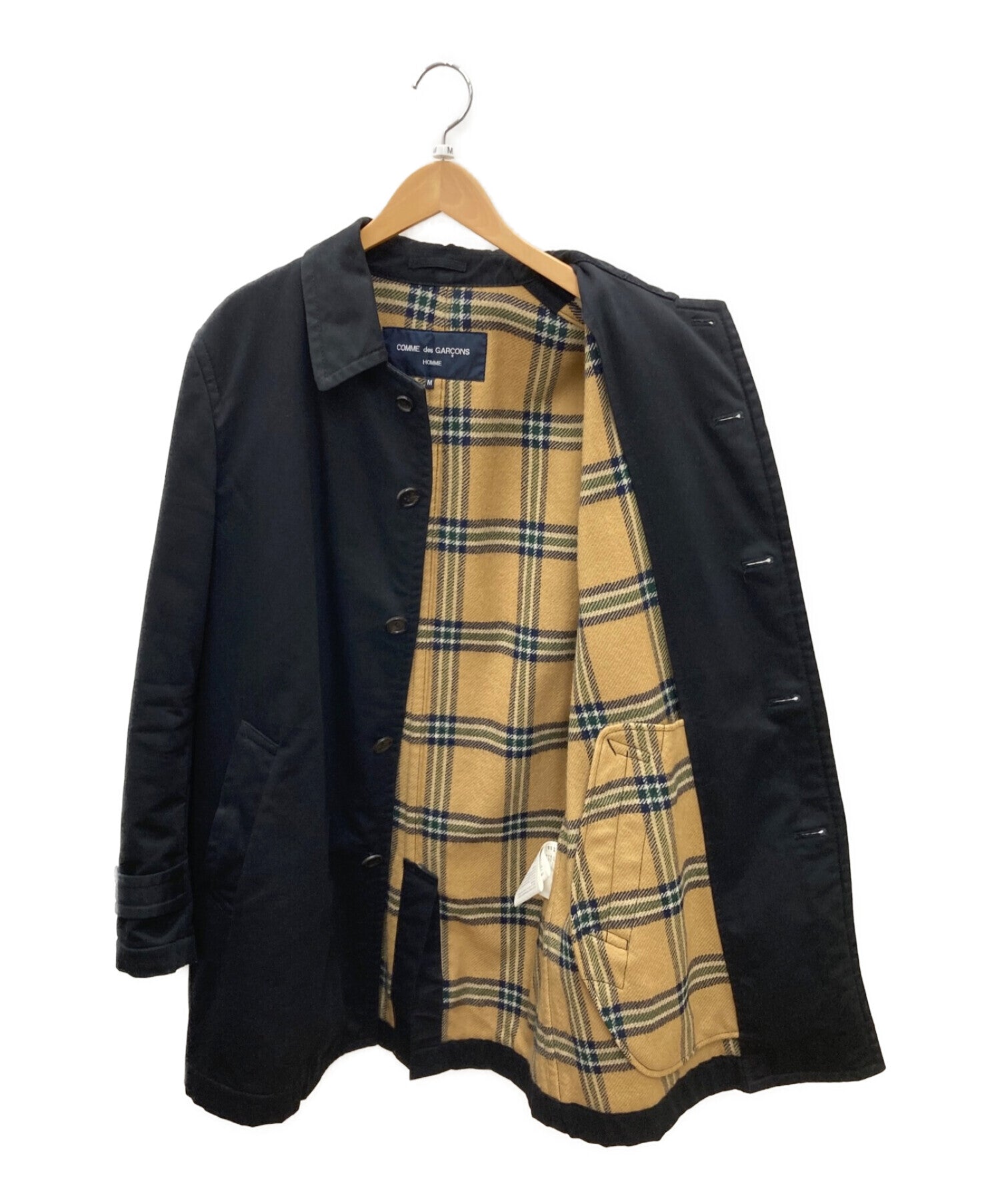 COMME des GARCONS HOMME Soutien Collar Coat