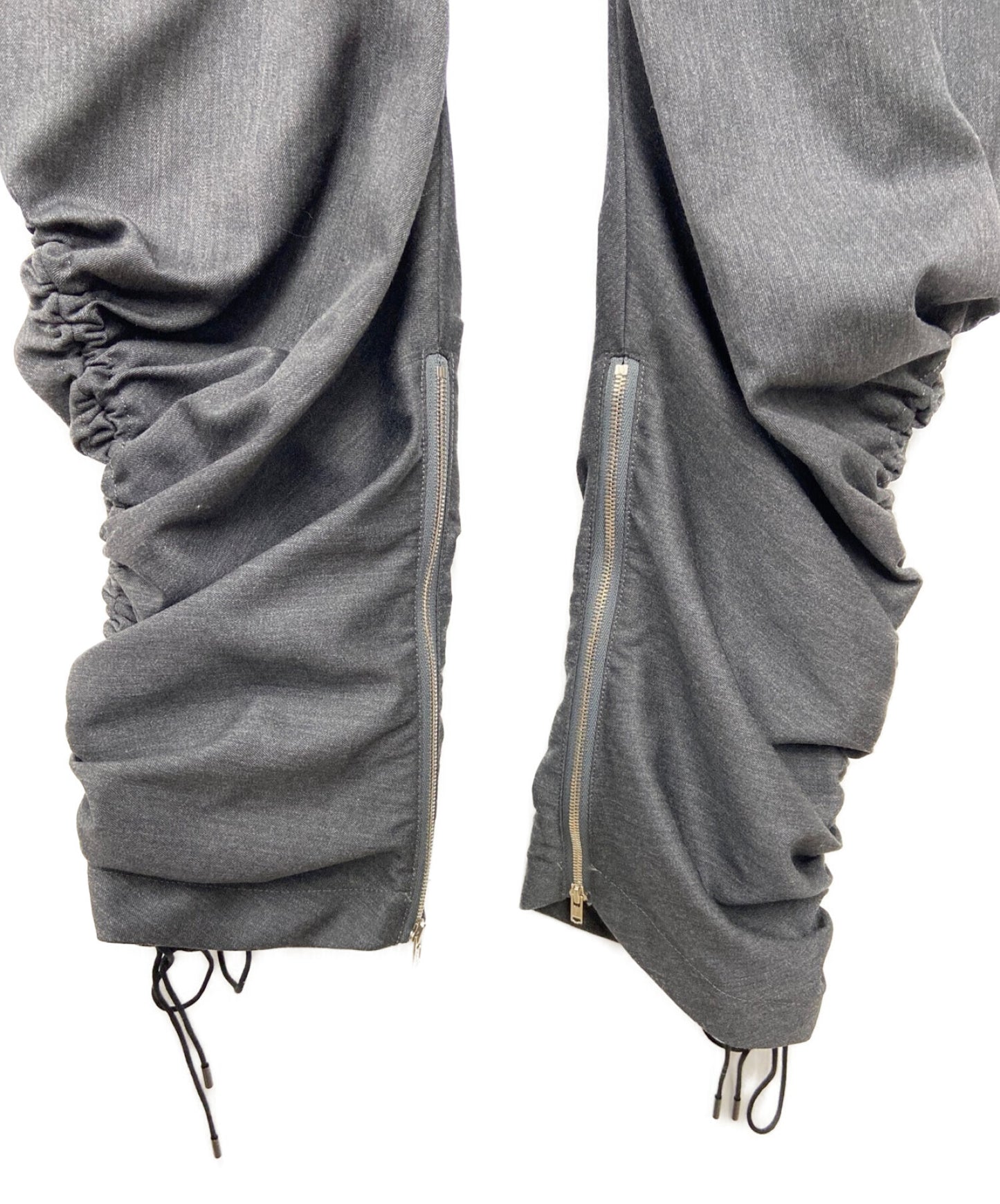 [Pre-owned] COMME des GARCONS tight-fitting women's pants with elastic or drawstring tie 3F-P007