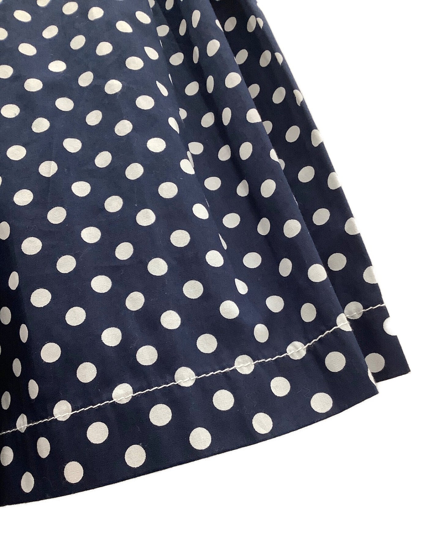 [Pre-owned] COMME des GARCONS tricot COMME des GARCONS tricot cotton broadcloth polka dot print skirt TG-S017