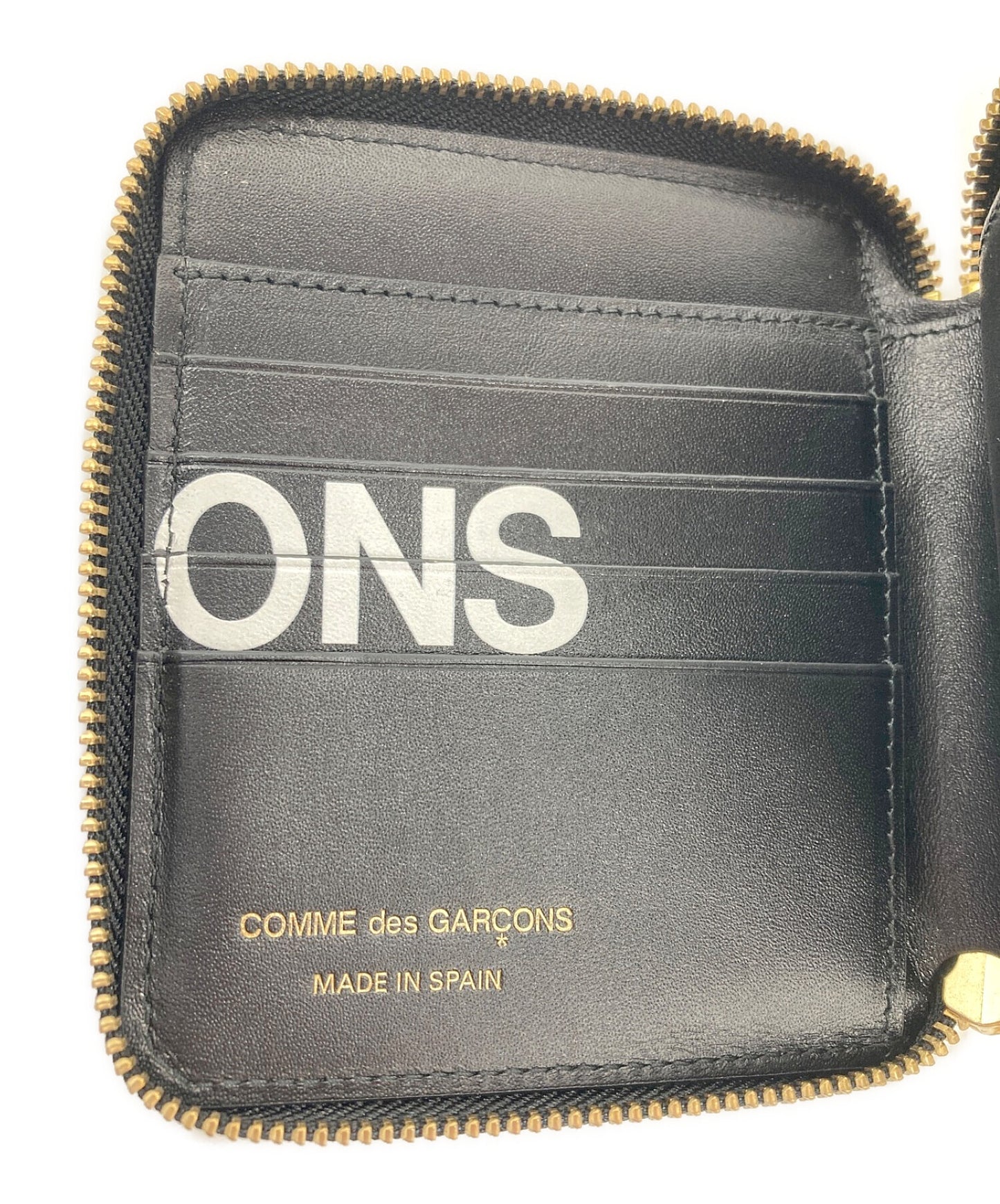 Comme des Garcons 거대한 로고 지갑 SA2100HL