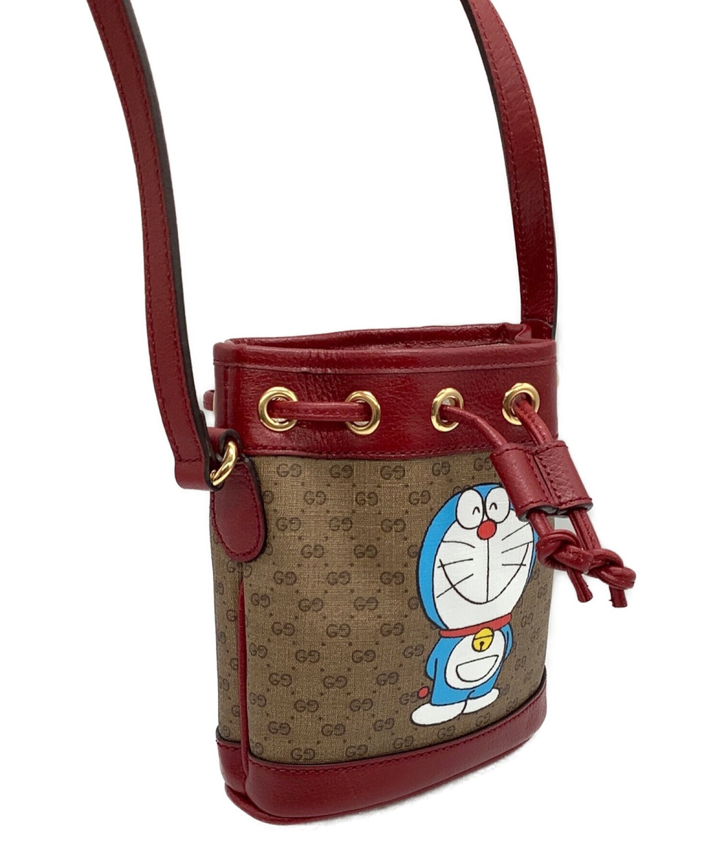 [Pre-owned] GUCCI × Doraemon shoulder bag 647801
