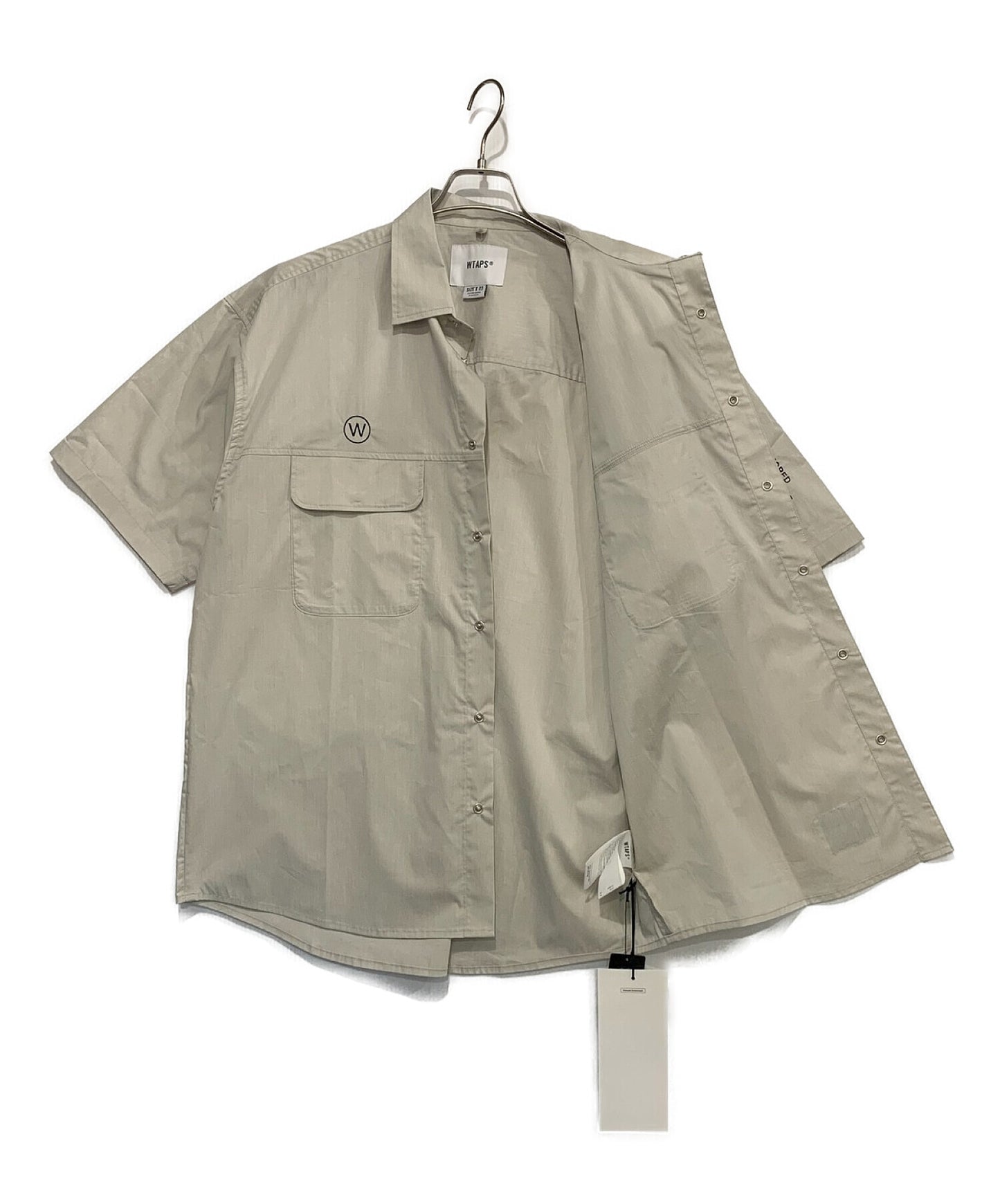[Pre-owned] WTAPS LADDER/SS/CTPL.BROADCLOTH.COOLMAX.BIRTH 231wvdt-shm03