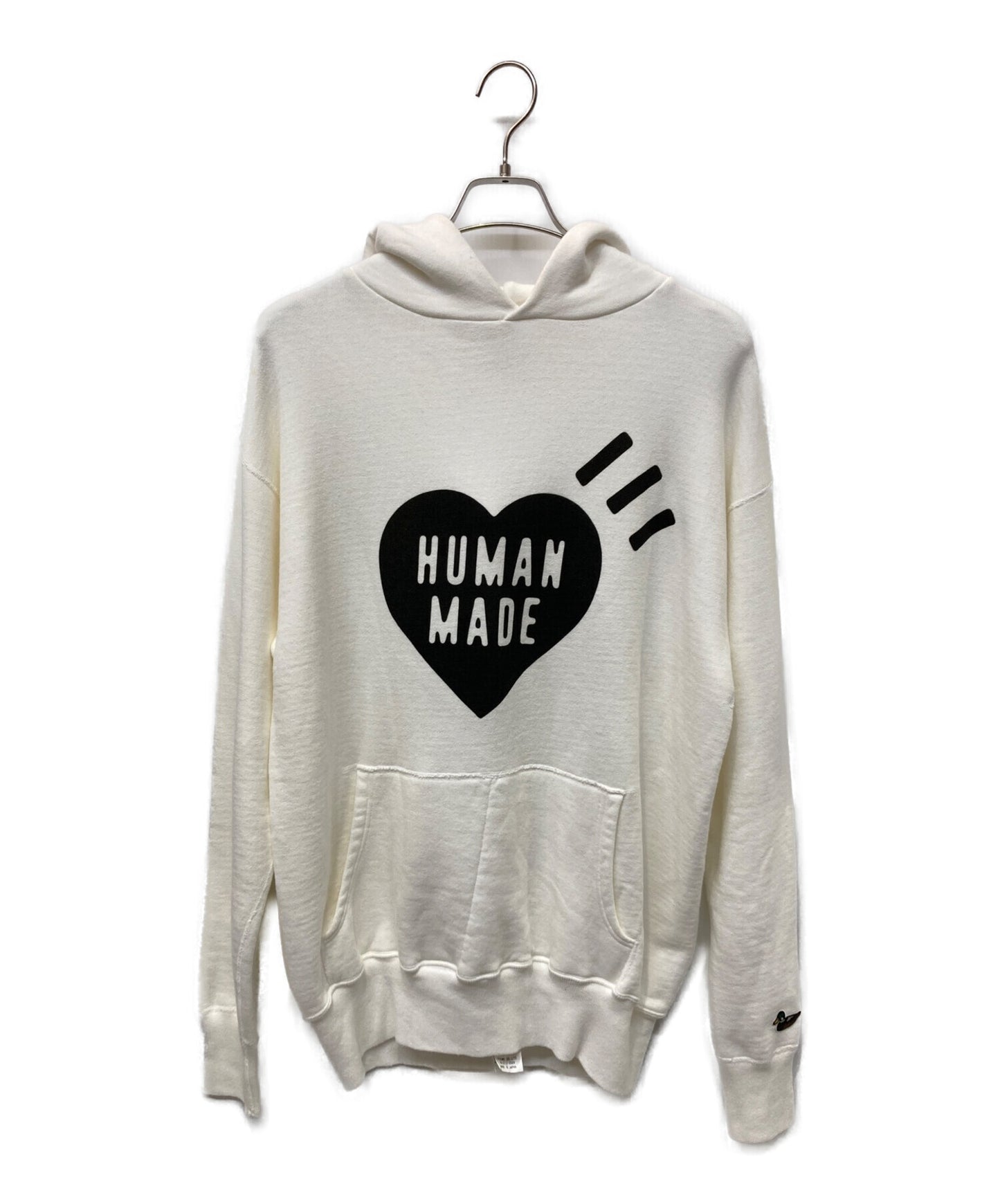 HUMAN MADE 21AW HOODIE Heart Letter Logo Printing Hoodie For Men