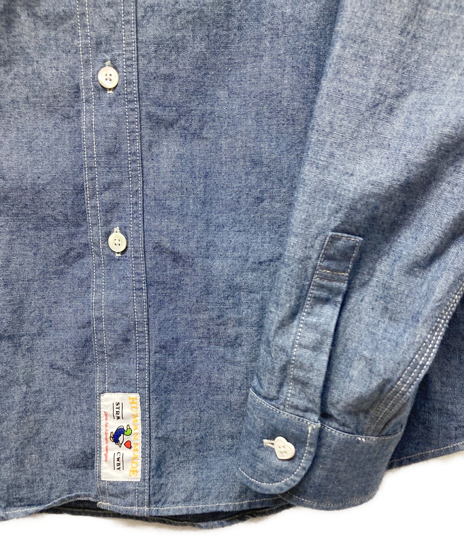 HUMAN MADE Chambray L/S Shirt HM25SH002 | Archive Factory