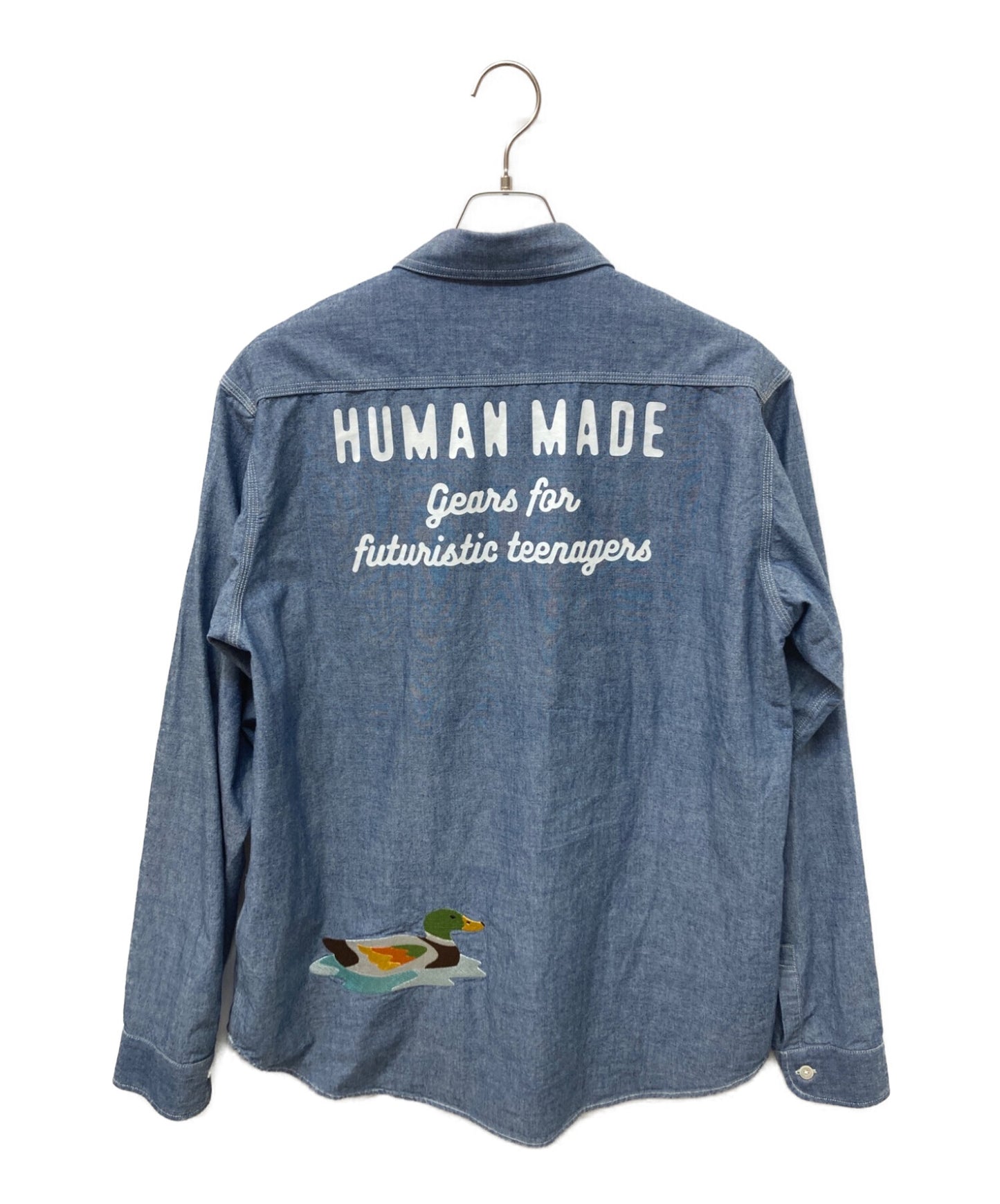 Human Made Chambray L/S เสื้อ HM25SH002