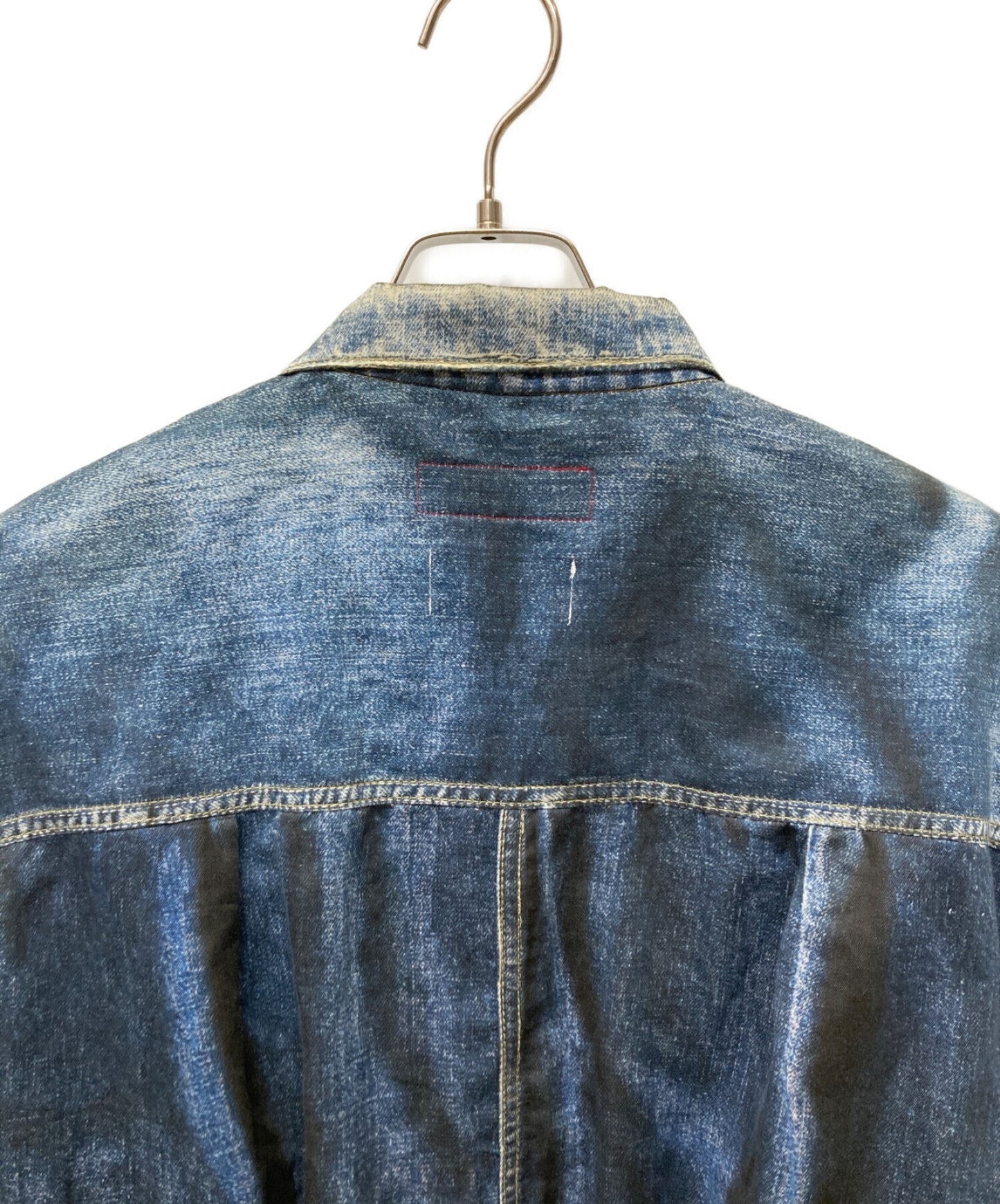 [Pre-owned] COMME des GARCONS JUNYA WATANABE MAN Cotton Linen Dungaree Print Jacket WI-J907