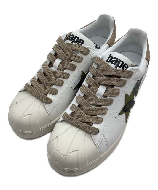 [Pre-owned] A BATHING APE A BATHING APE Sneakers M191012 White×Green M191012