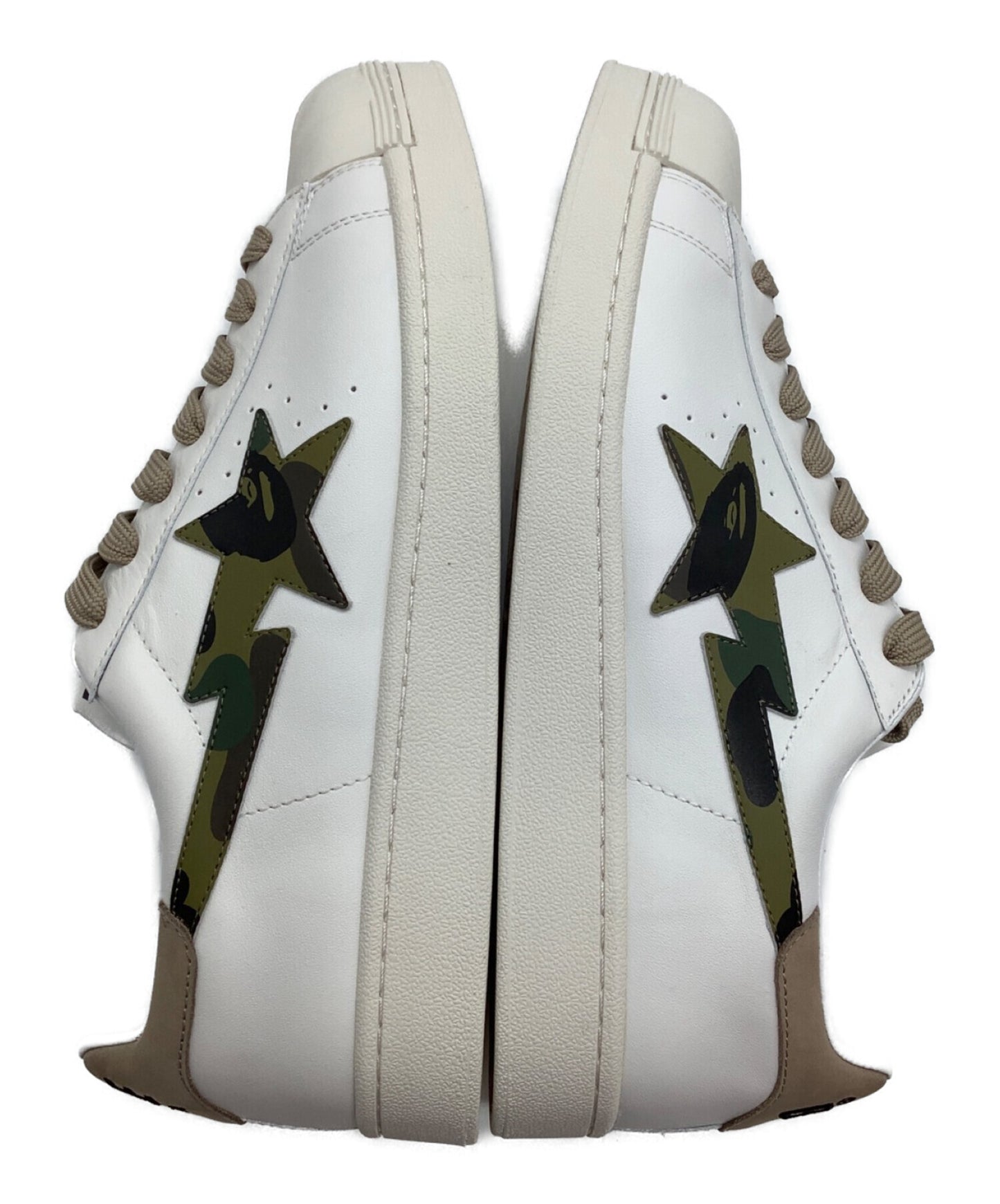 [Pre-owned] A BATHING APE A BATHING APE Sneakers M191012 White×Green M191012