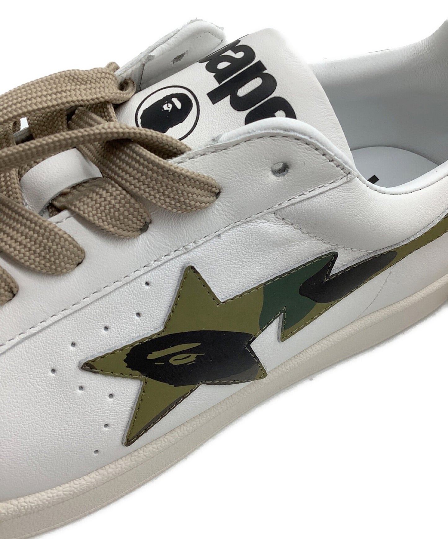 [Pre-owned] A BATHING APE A BATHING APE Sneakers M191012 White×Green M191012