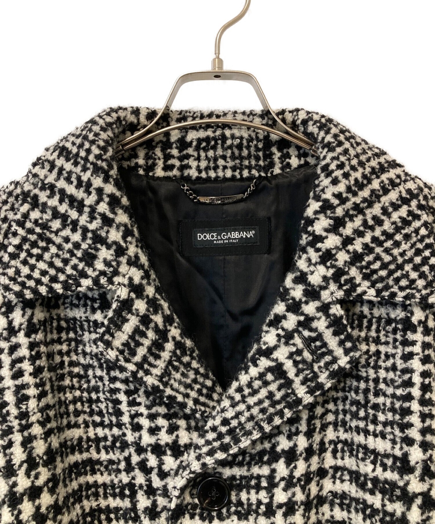 Pre-owned] DOLCE & GABBANA tweed coat G020XT – Archive Factory