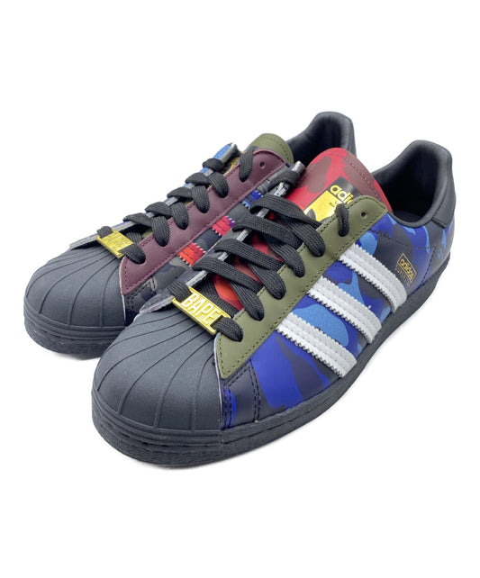 목욕 원숭이 × Adidas Superstar 80 년대 BAPE GZ8982