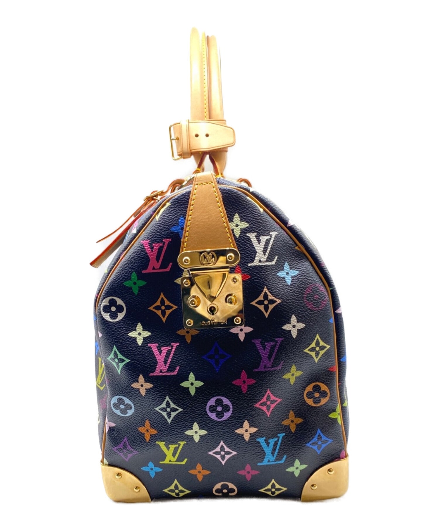 Louis Vuitton, Bags, Louis Vuitton X Takashi Murakami Speedy 3 Leather  Bag