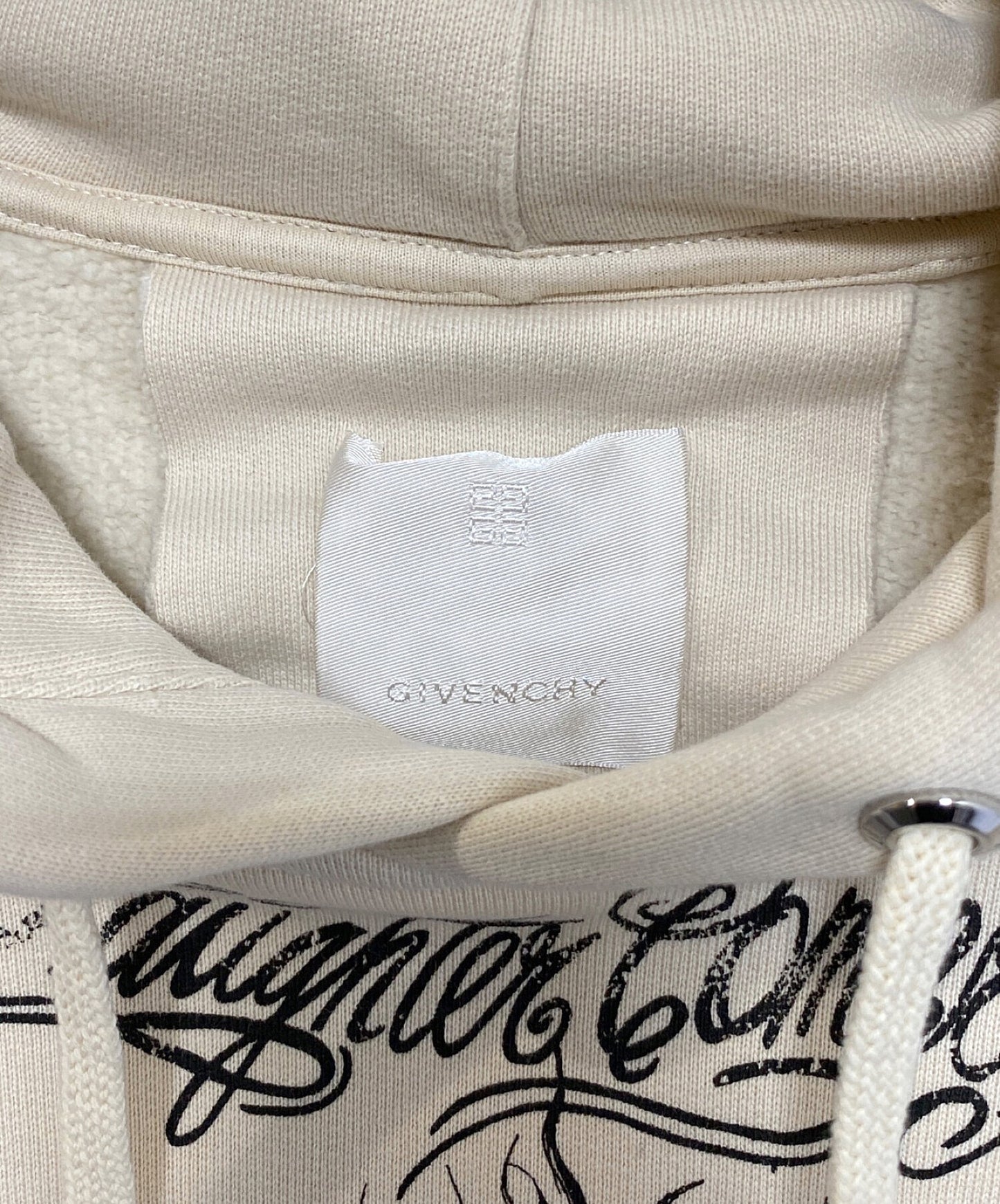 Givenchy超大印刷的球衣地狱连帽衫BMJOBF3Y69