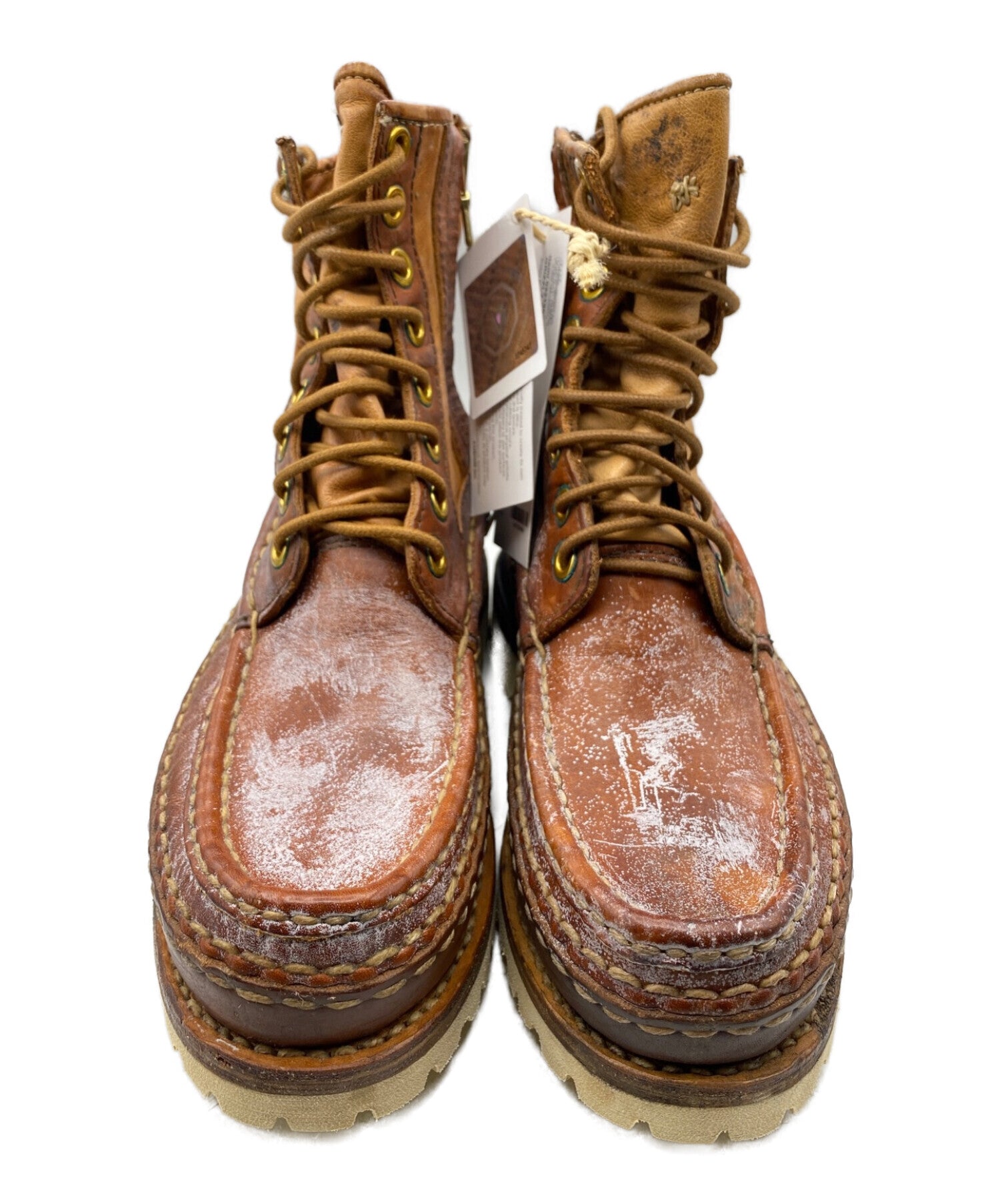 [Pre-owned] visvim Mud-dyed ICT GRIZZLY BOOTS 0221902002001