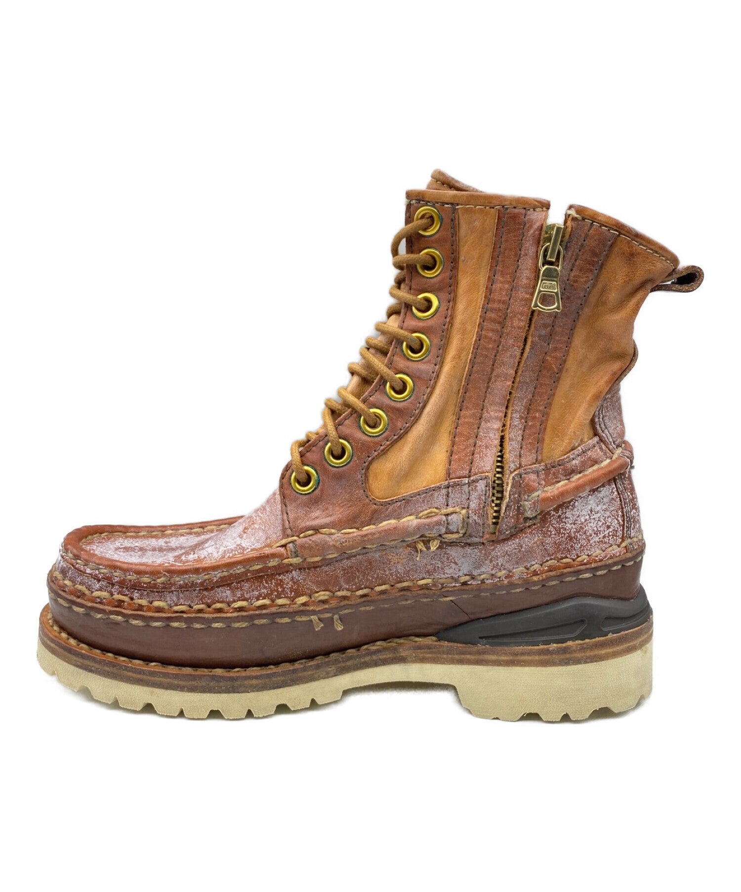 visvim Mud-dyed ICT GRIZZLY BOOTS 0221902002001