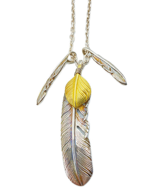 Tady & King Feather Necklace Set