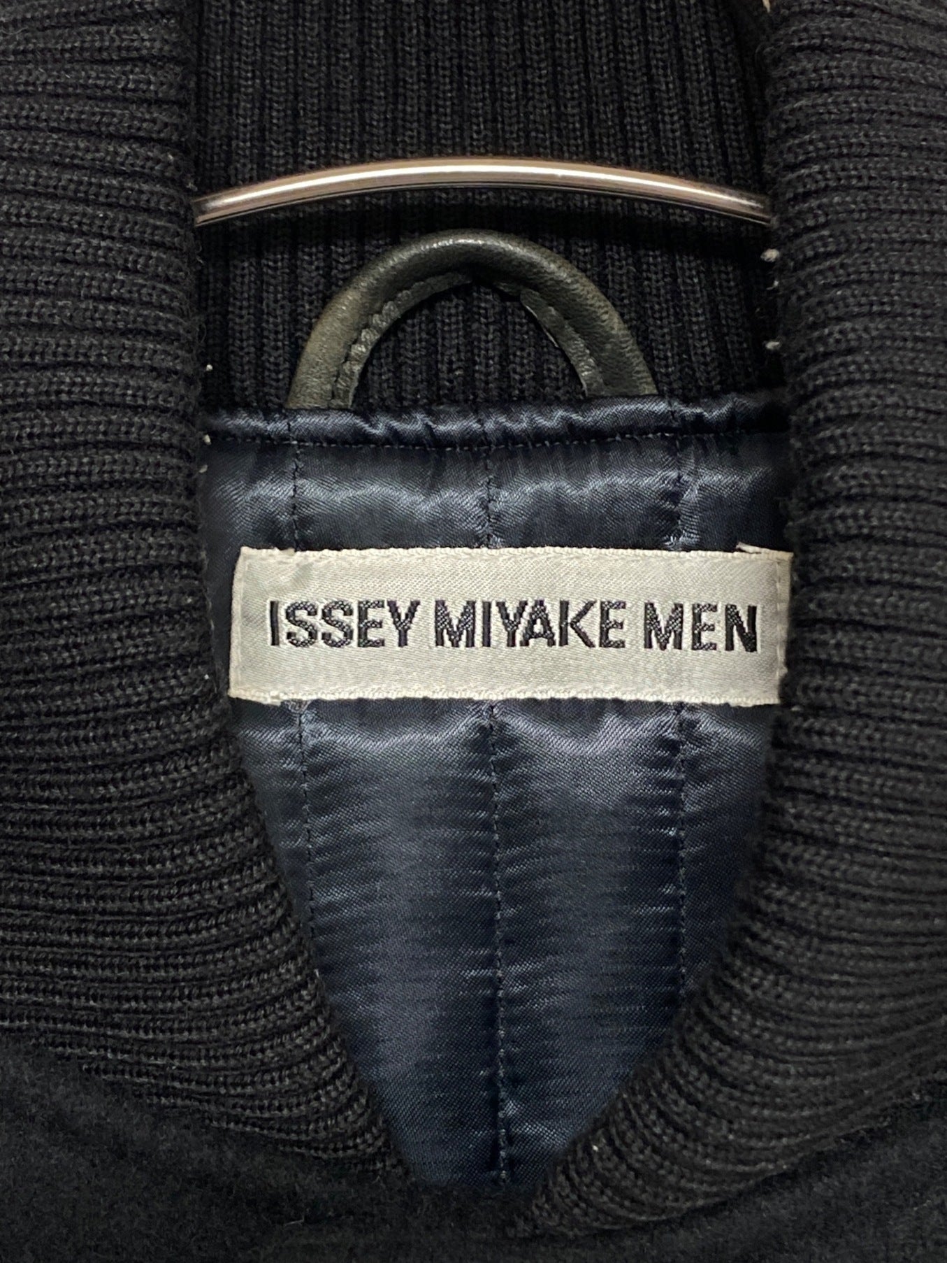 [Pre-owned] ISSEY MIYAKE×Takashi Murakami 02SS Motif Patch Varsity Jacket ME01-FC619