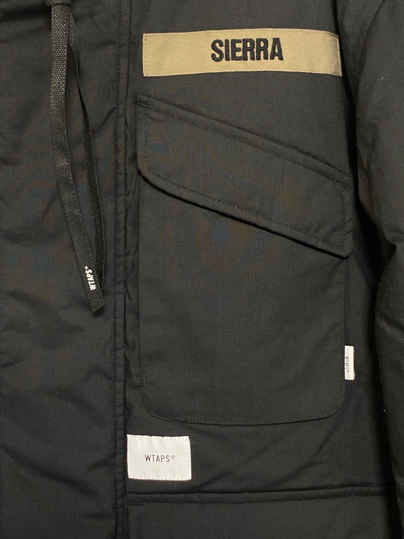 [Pre-owned] WTAPS MC JACKET COPO TAFFETA 192wvdt-jkm04