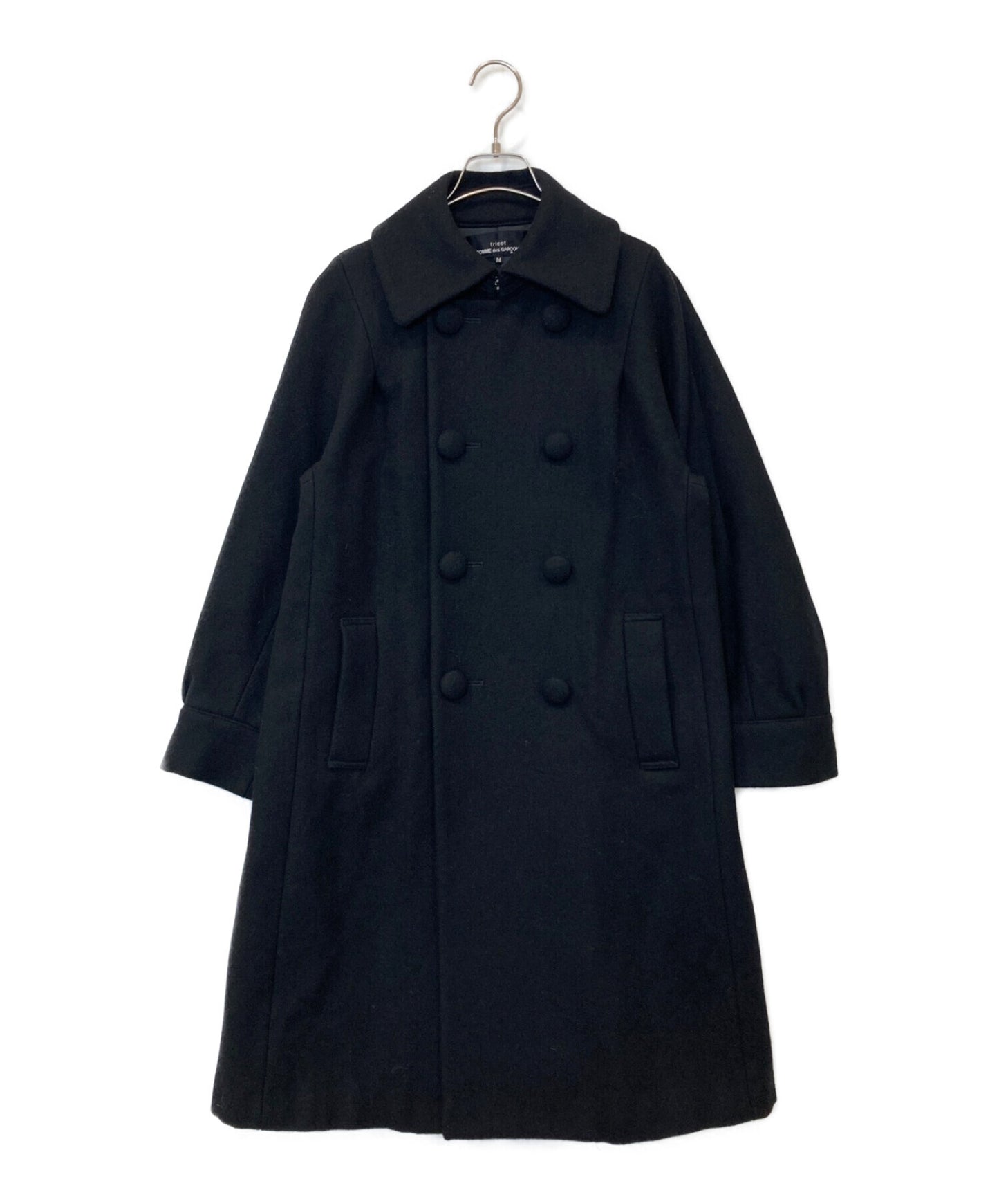 tricot COMME des GARCONS Double wool coat TD-C013