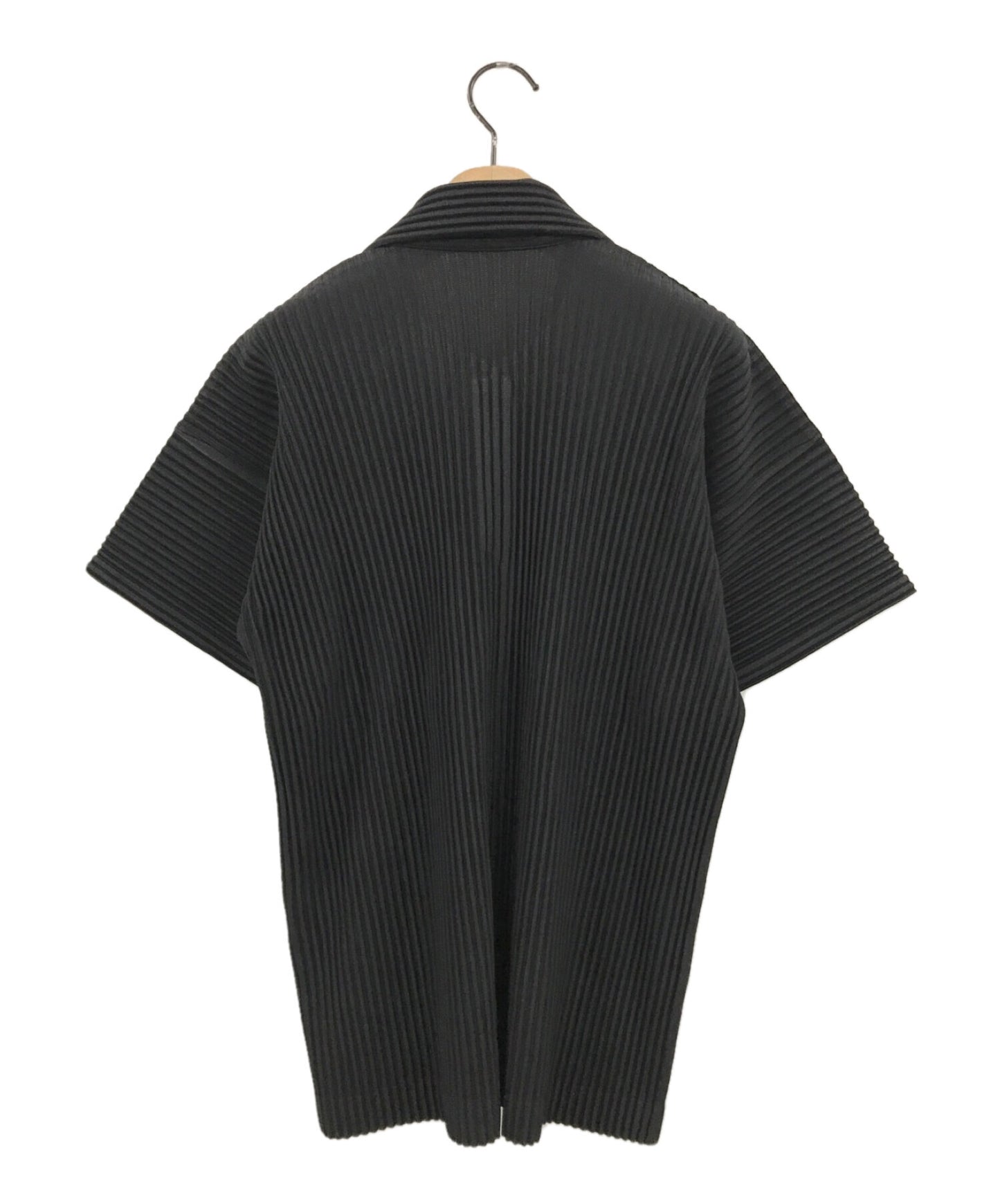 Homme Plisse Issey Miyake เสื้อโปโลจีบ HP55JM0302