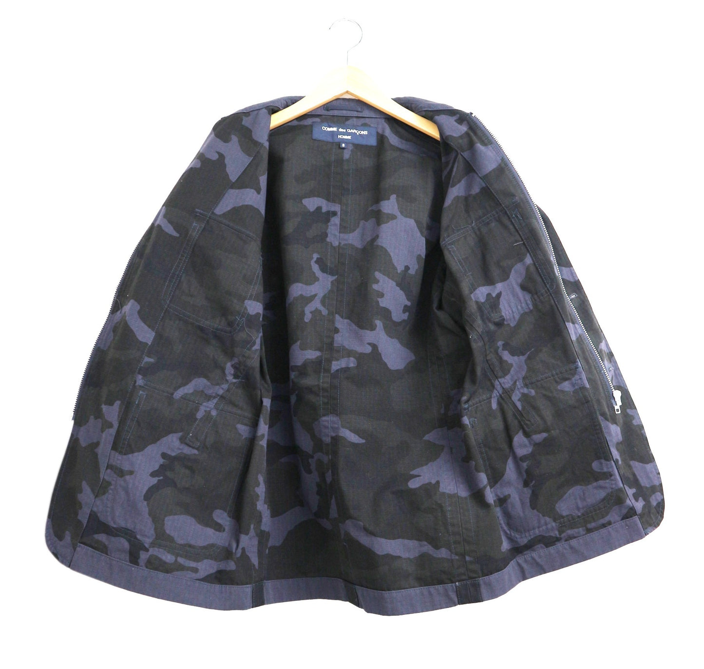Comme des Garcons Homme Ripstop Camouflage Pattern Jacket HE-J018