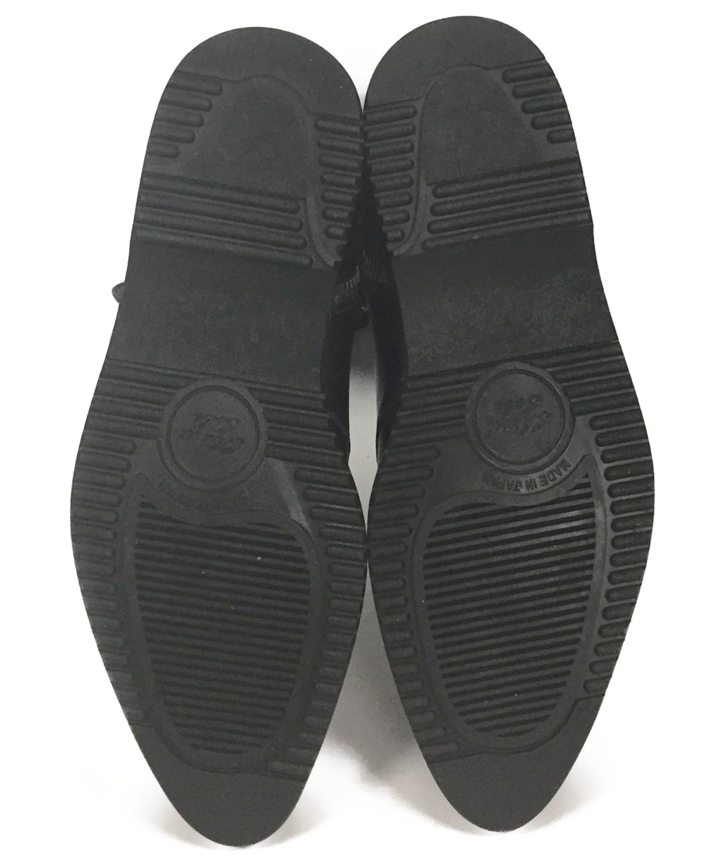 [Pre-owned] Yohji Yamamoto Side-Zip Long Boots / Lace-Up Boots FJ-E08-721