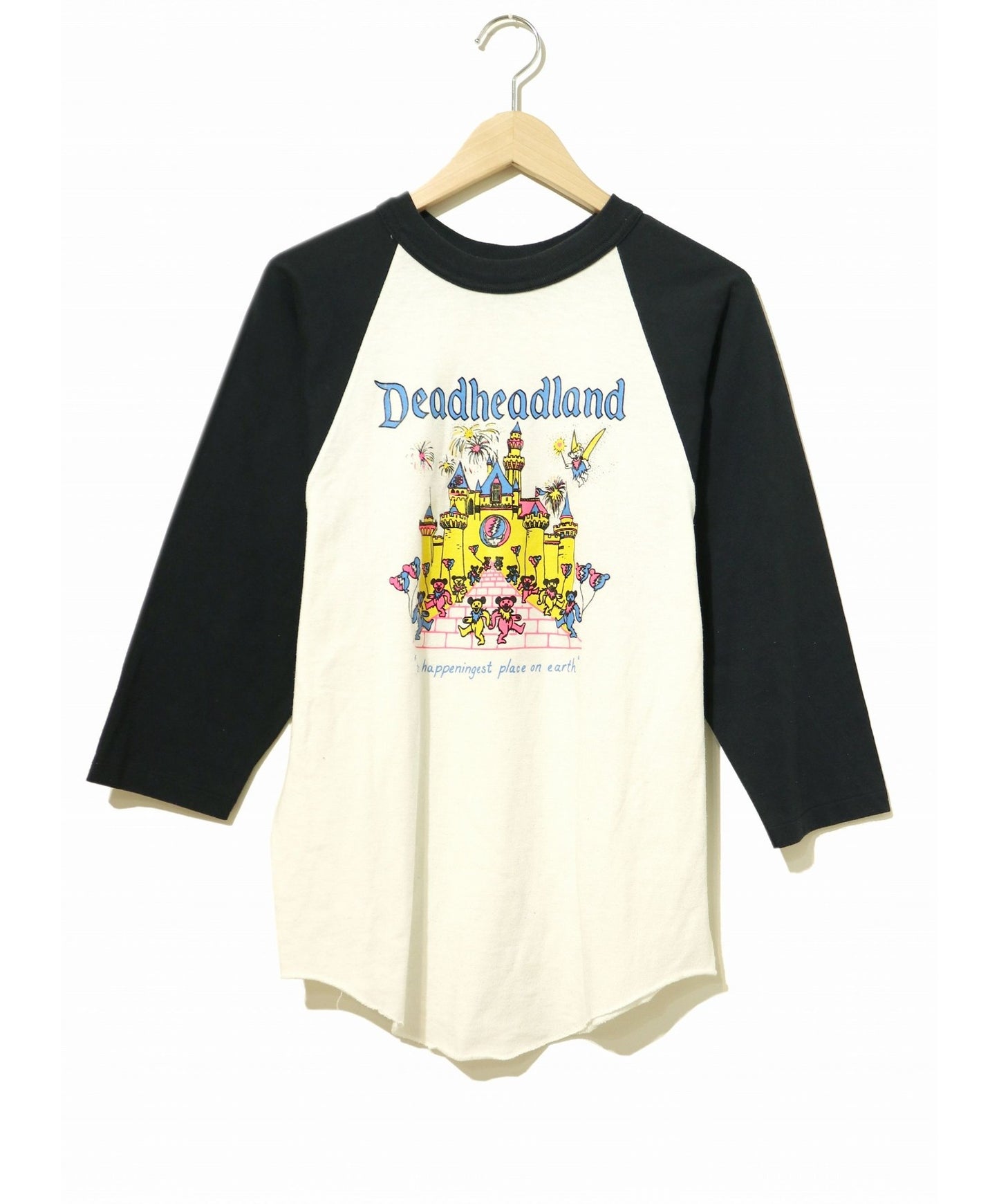 [เสื้อผ้าวินเทจ] Grateful Dead Band Long Sleeve Cut & Sew