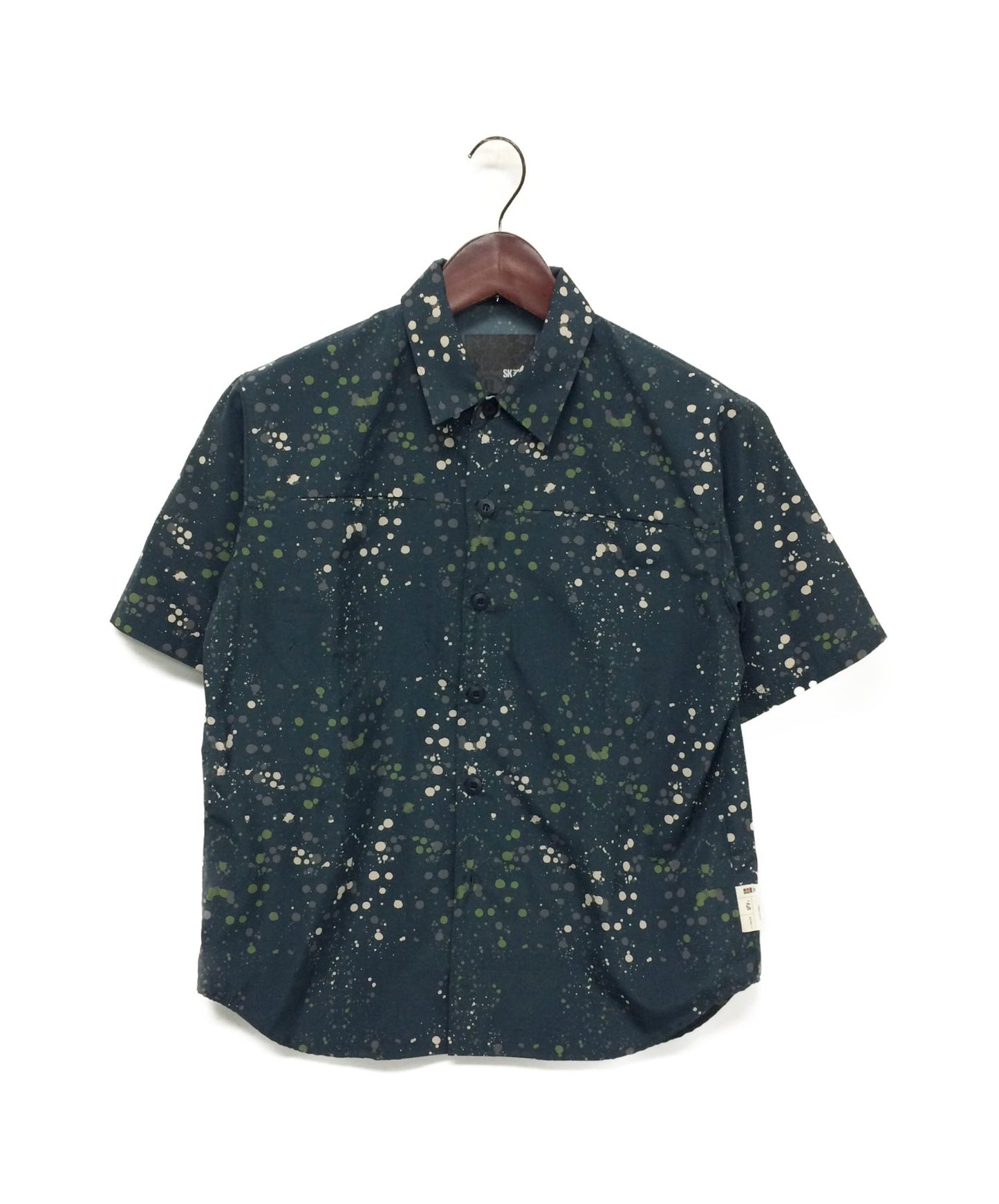 Undercover 2000ss Sk T. Pt Period / Paint Shirt / Short Sleeve Shirt