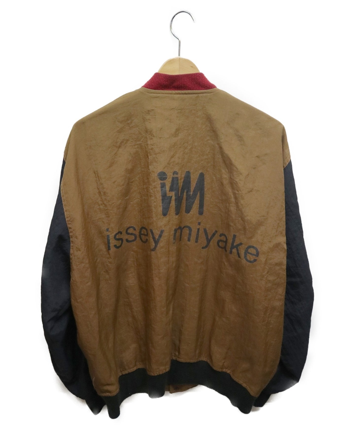 Issey Miyake Men Archives 80s Back Logo Nylon Blouson