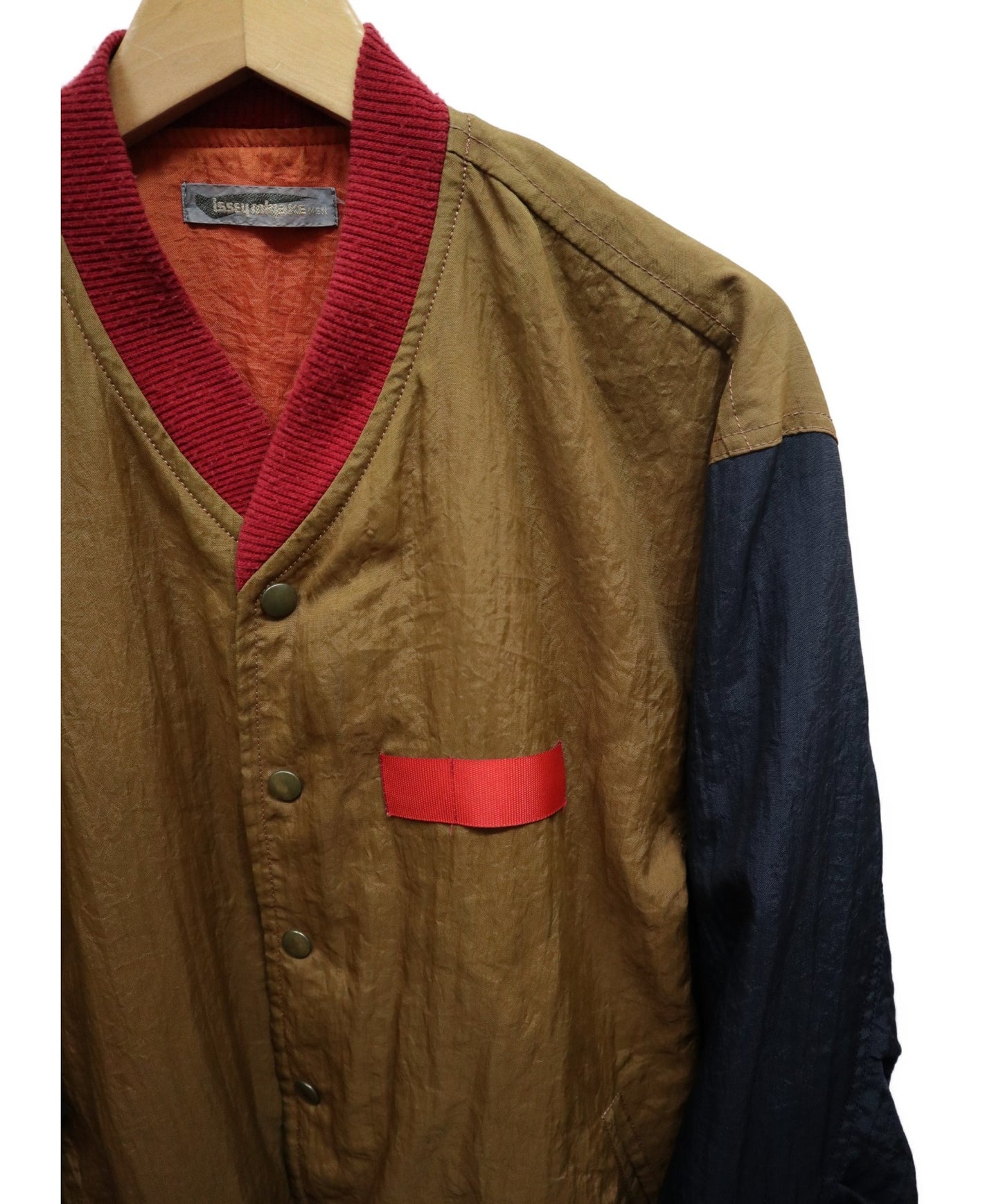 Issey Miyake Men Archives 80s Back Logo Nylon Blouson