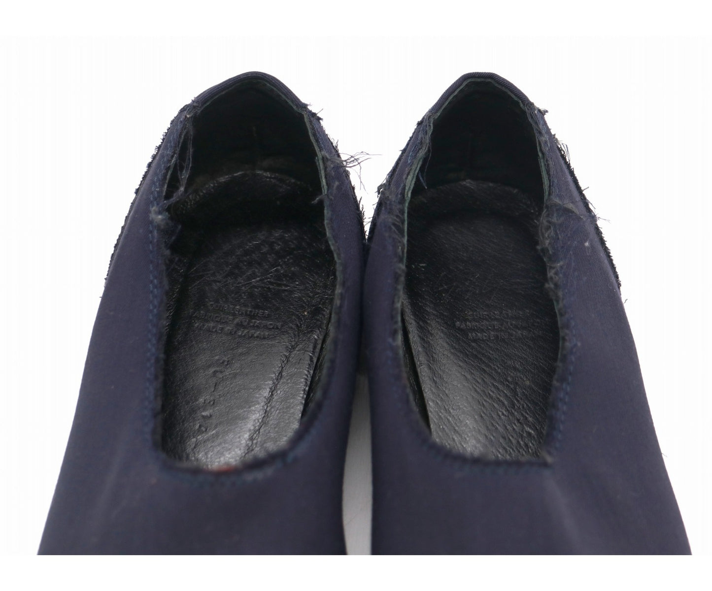 Yohji Yamamoto Cutoff Kung Fu Slip-On Shoes Fu-E14-100