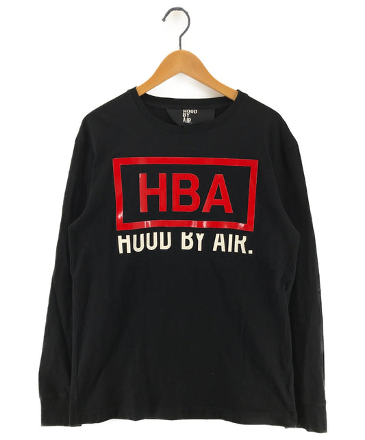 [Pre-owned] Hood By Air Logo Print T-Shirt Black