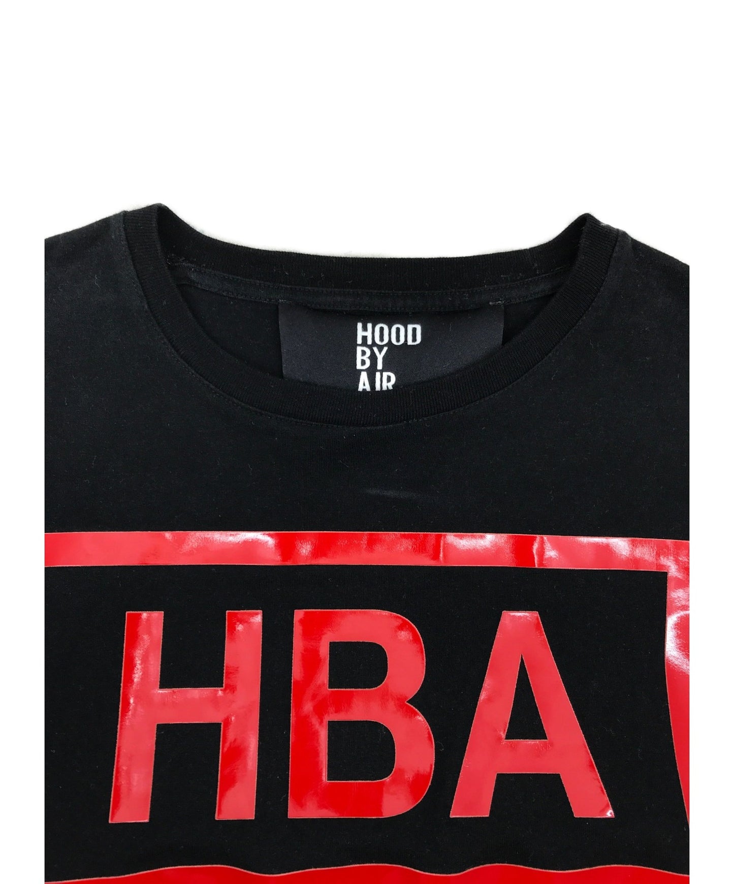 Hood by Air Logo Printing Black