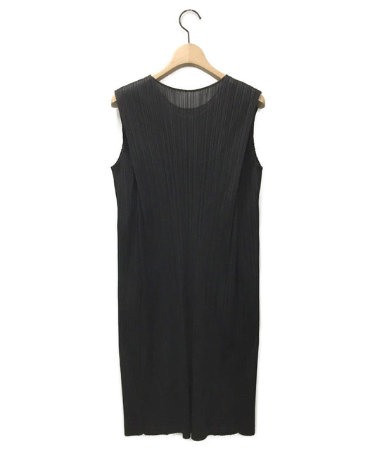 [Pre-owned] PLEATS PLEASE Pleated No Sleeve One Piece PP71-JH226