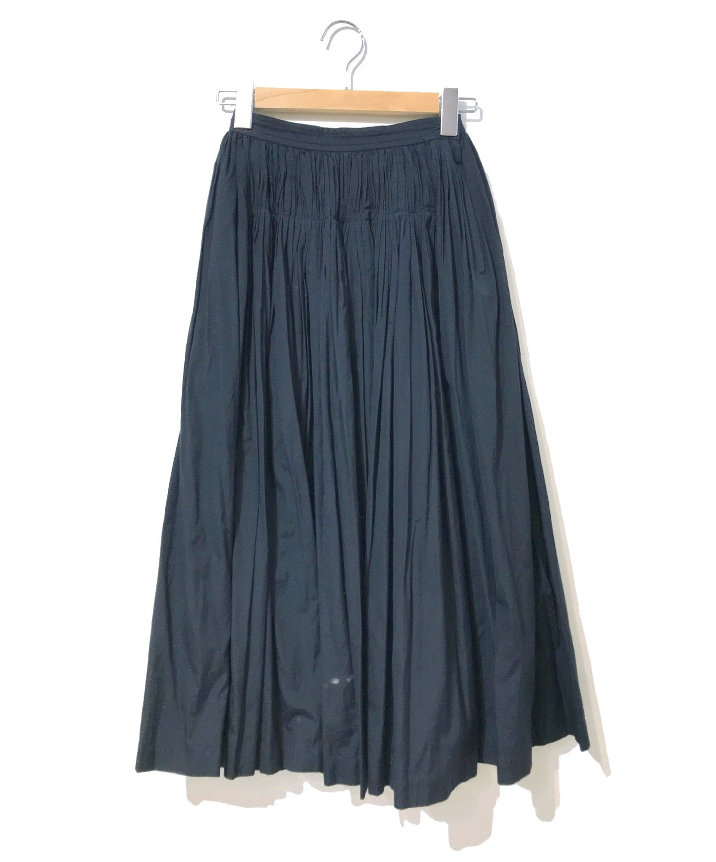 Comme des Garcons 80的聚集褶皱长裙GS-111052S