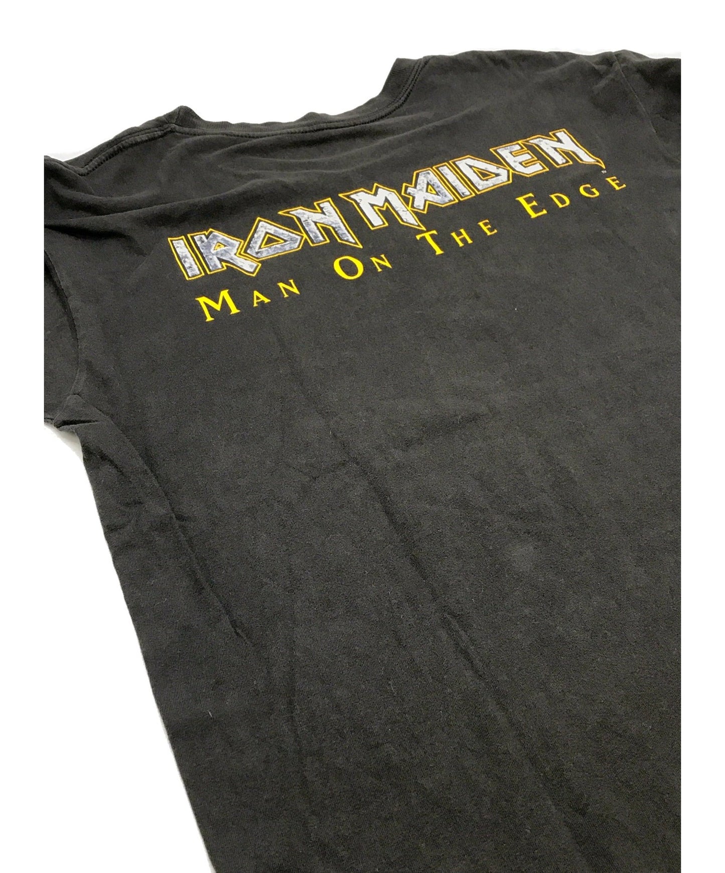 [เสื้อผ้าวินเทจ] เสื้อยืดวงดนตรี Maiden Iron Maiden 90