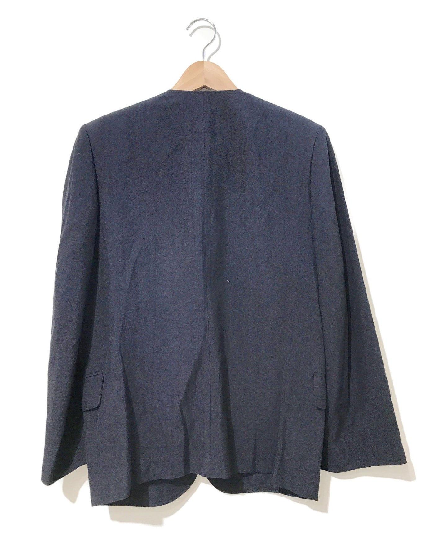 [Pre-owned] tricot COMME des GARCONS Power Shoulder Collarless Jacket TJ-11018S