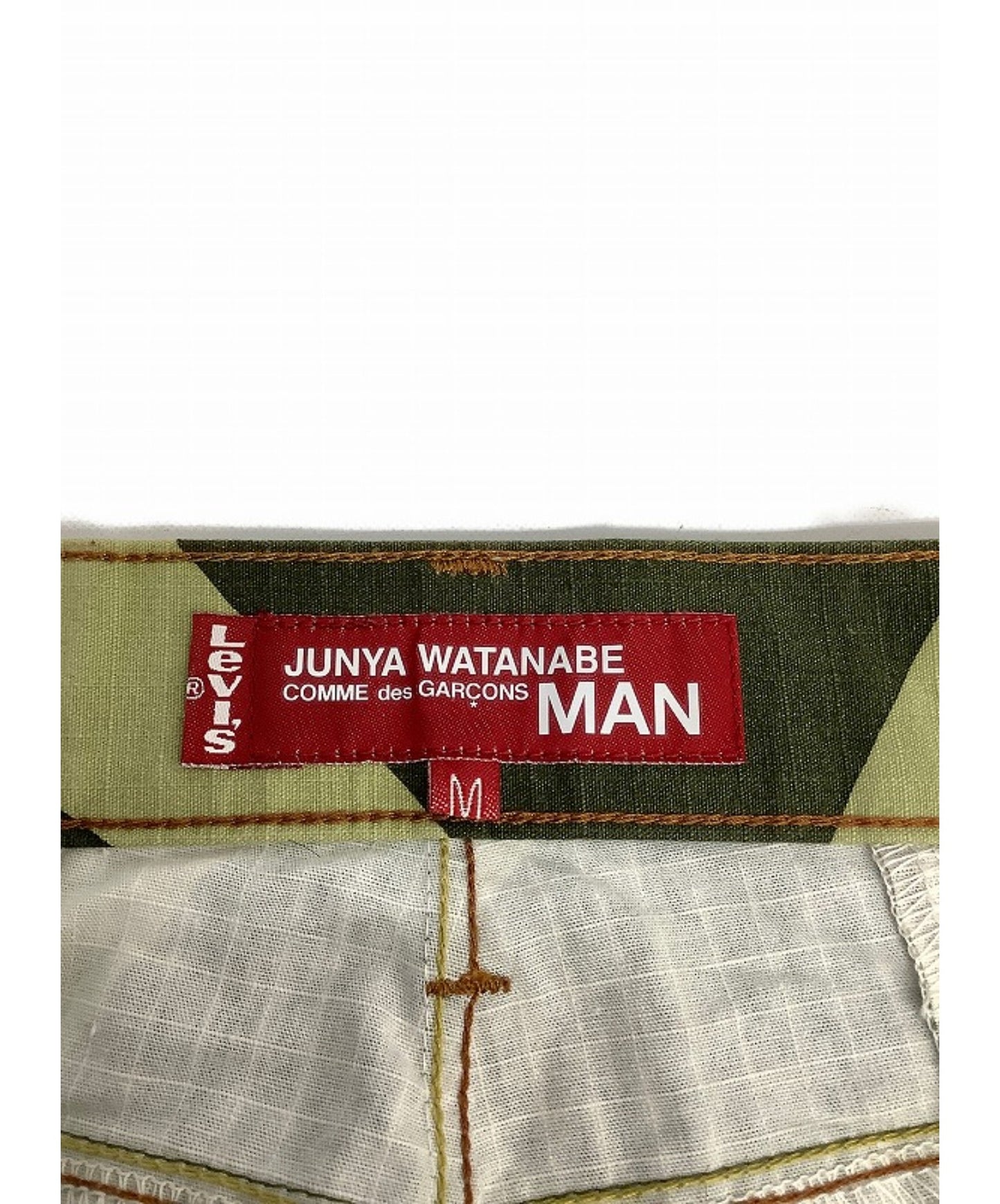 Junya Watanabe Man Comme des Garcons×Levi的Double Name 5袋軍裝褲子