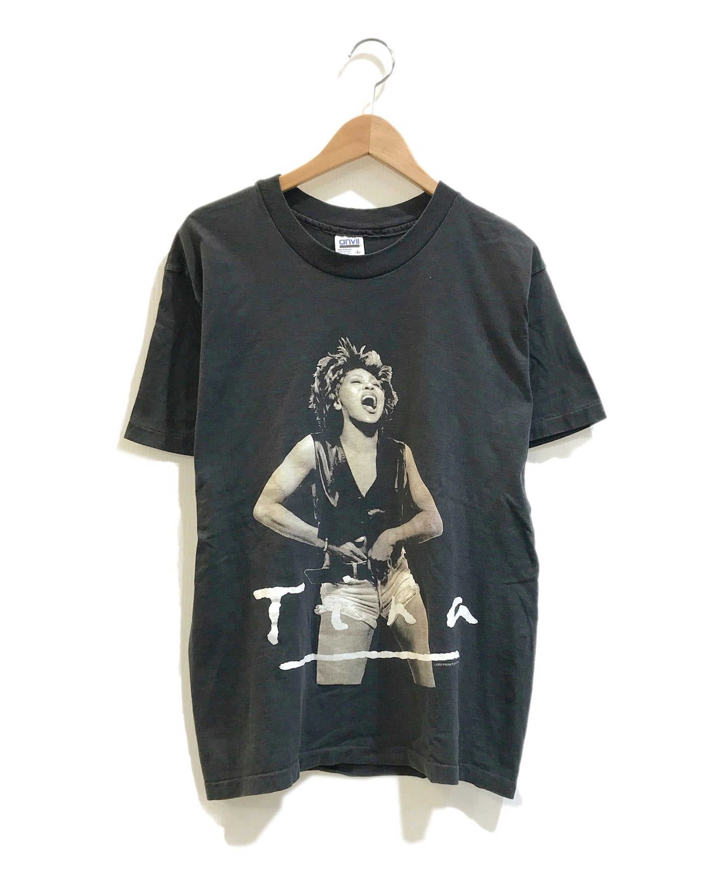 [复古服] 90年代的蒂娜·特纳（Tina Turner）艺术家T恤