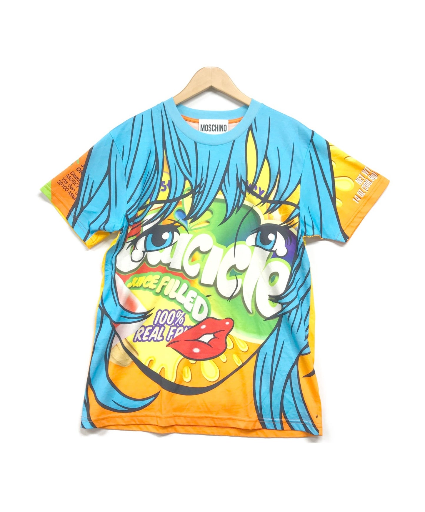 [Pre-owned] MOSCHINO COUTURE Printed JUICICLE T-Shirt