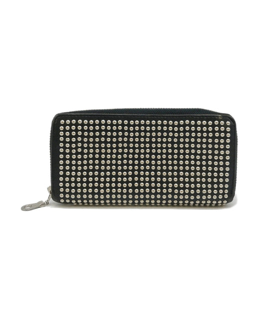 Limi Feu Studded Round Zip Wallet / Long Wallet