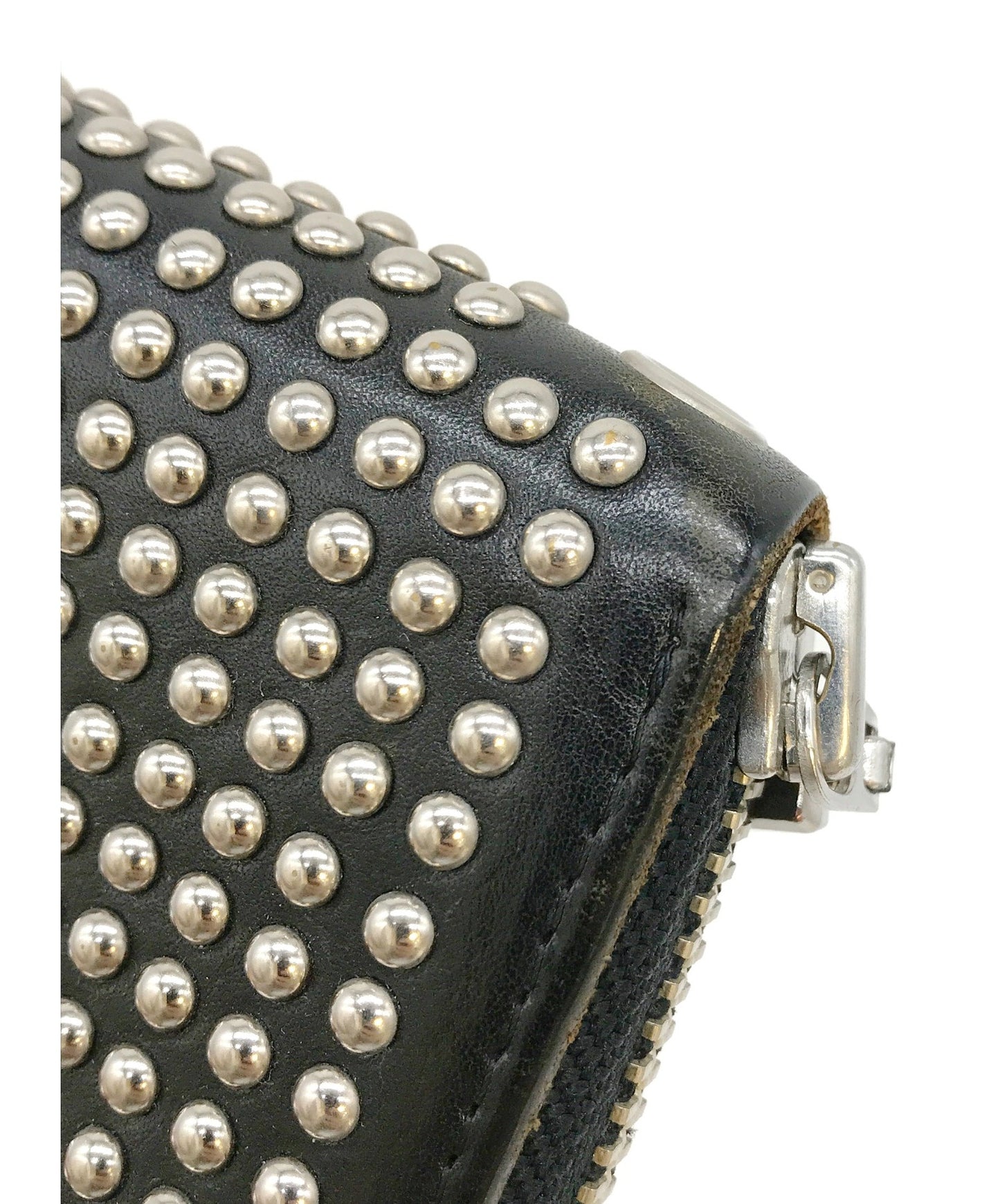 Limi Feu Studded Round Zip Wallet / Long Wallet