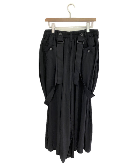 Yohji Yamamoto Pour Homme 20SS人造丝Spun草坪扭曲的裤裤HN-P15-201